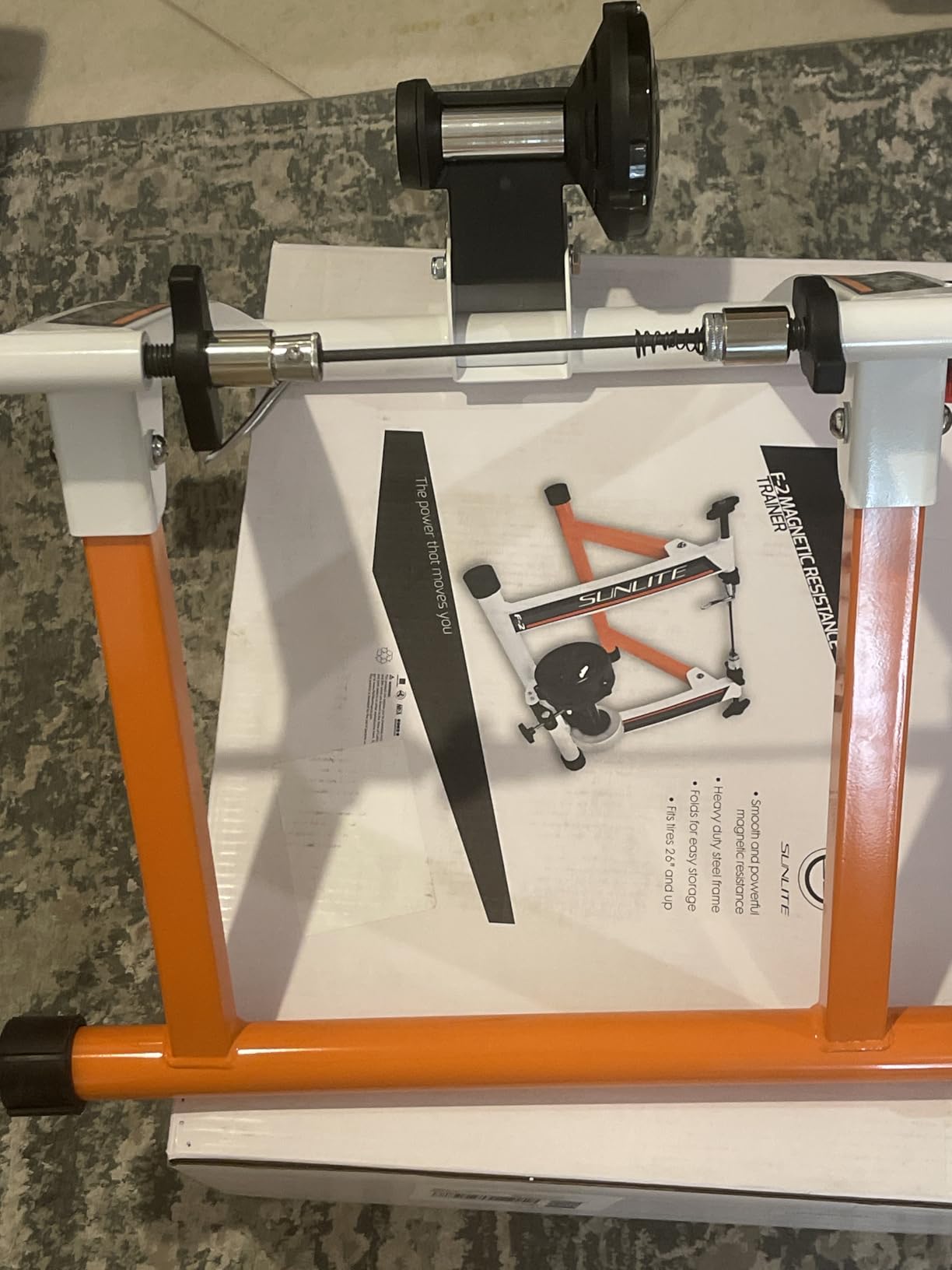 Sunlite F-2 Magnetic Indoor Bicycle Trainer customer photo 2