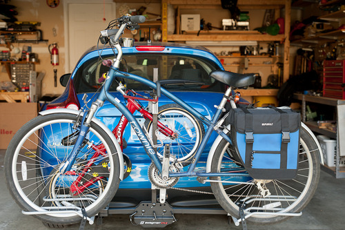 Swagman XTC2 Hitch Mount Bike Rack – Platform Carrier for 2 Bikes, Ratcheting Hook System, Compact Clam-Shell Folding Design customer photo 1