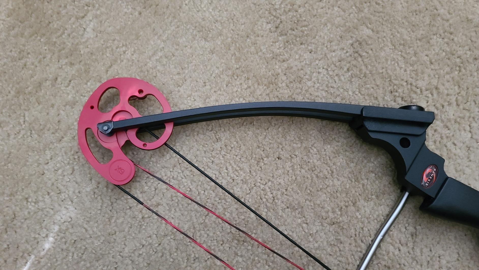 GENESIS Original Archery Compound Bow and Arrow Set, Draw customer photo 1