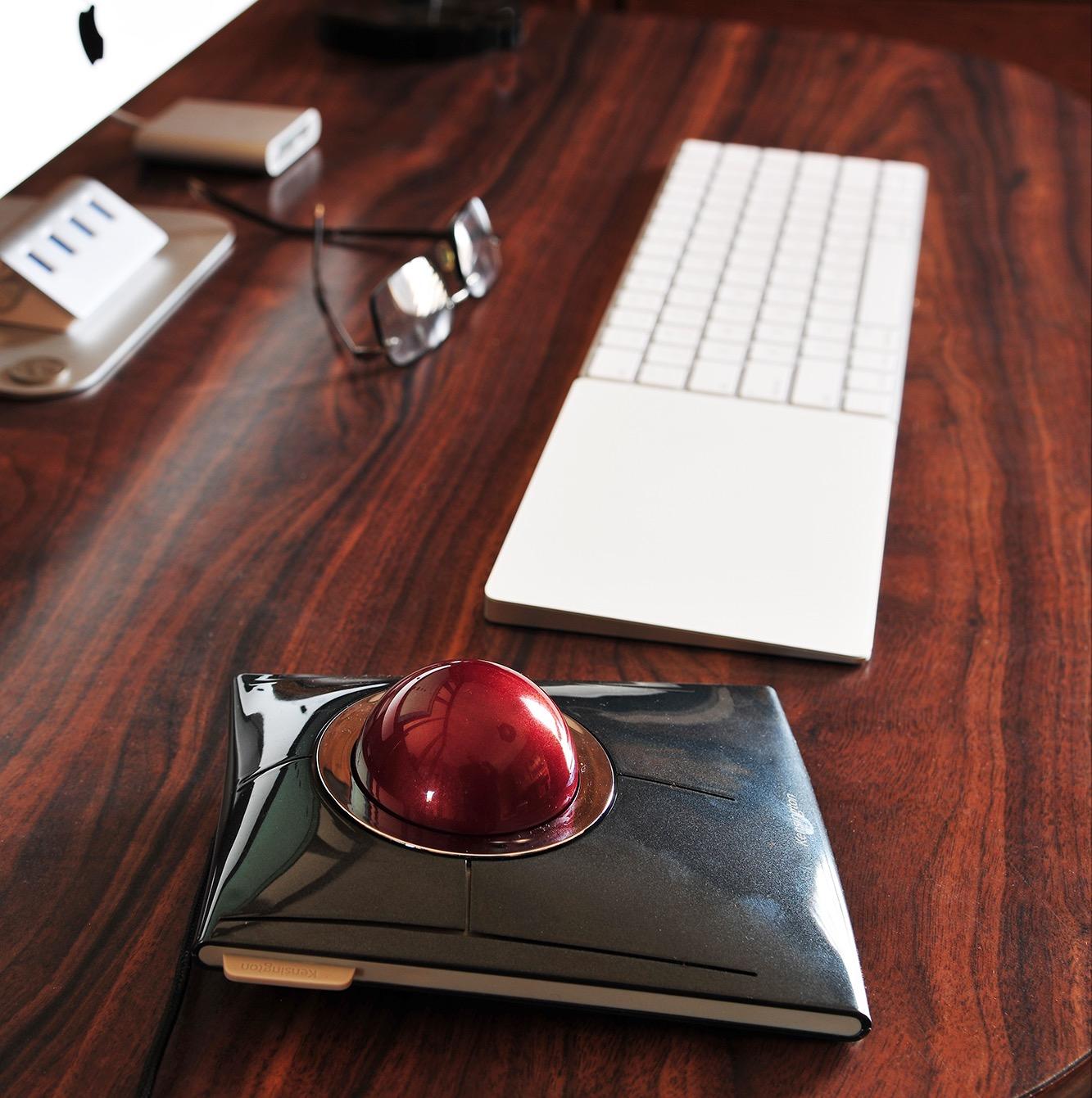 Kensington Wired SlimBlade Trackball Mouse (K72327U), Black customer photo 2