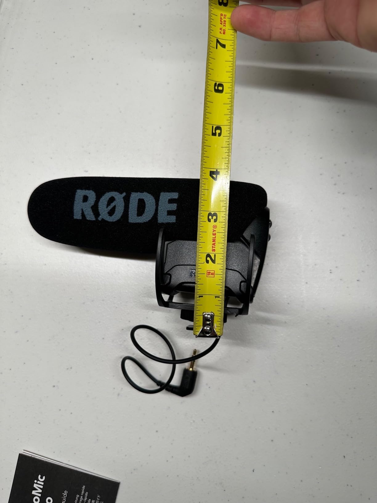 Rode VideoMic Pro R Camera-Mount Shotgun Microphone,Black customer photo 1