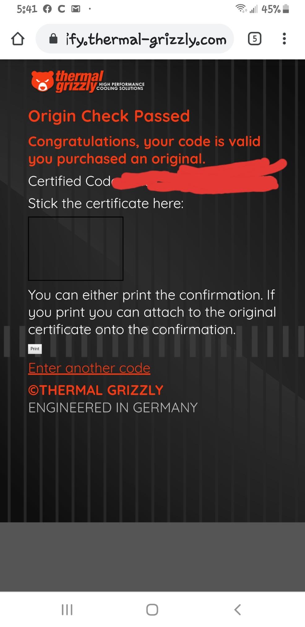 Thermal Grizzly Kryonaut - 1 Gram Thermal Paste Extremely High Performance customer photo 1