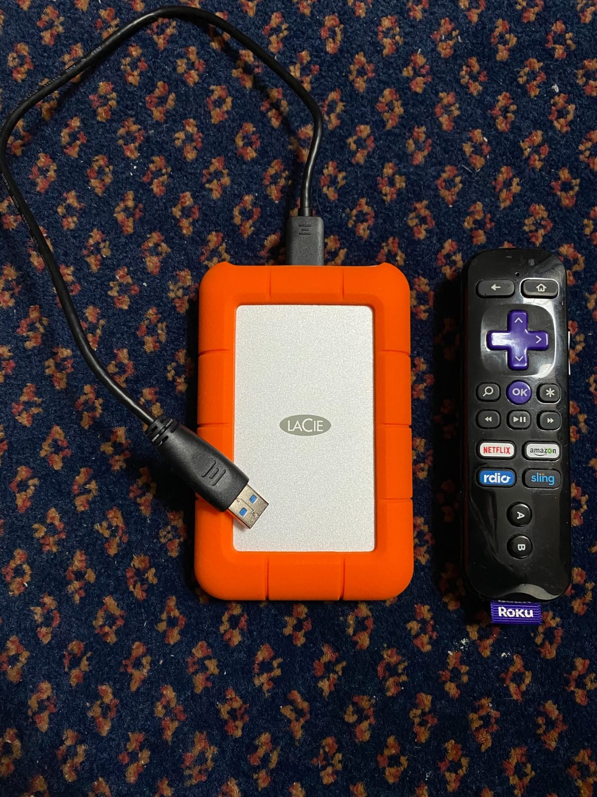 LaCie Rugged Mini Portable External Hard Drive, 4TB, 2.5