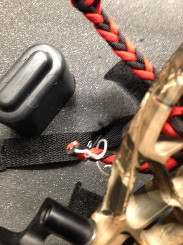 Toparchery Compound Bow Aluminum Stabilizer with Wrist Bow Sling Braided customer photo 2
