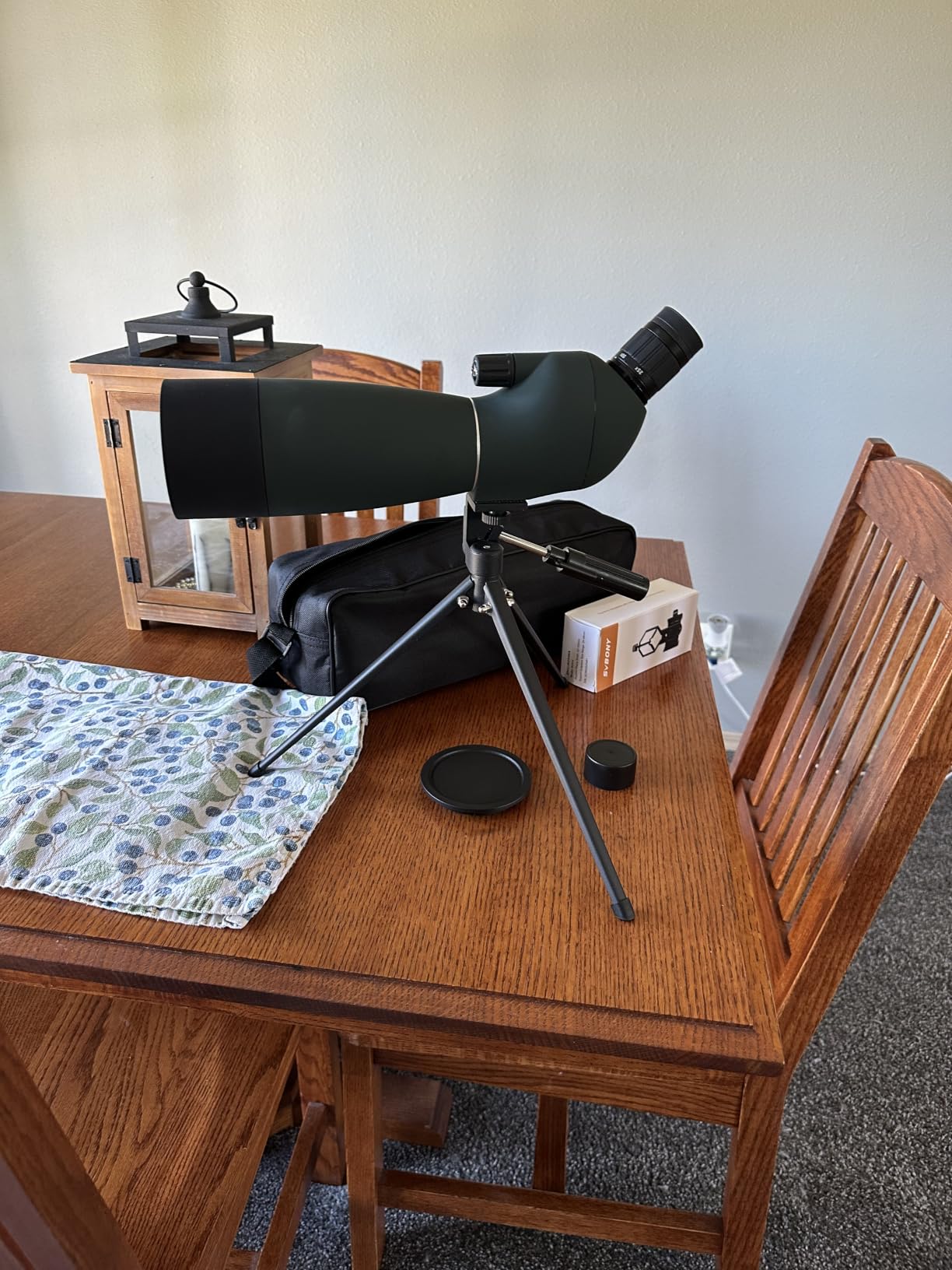 SVBONY SV28 Spotting Scope, Angled 25-75x70 with Tripod for Target Shooting customer photo 1