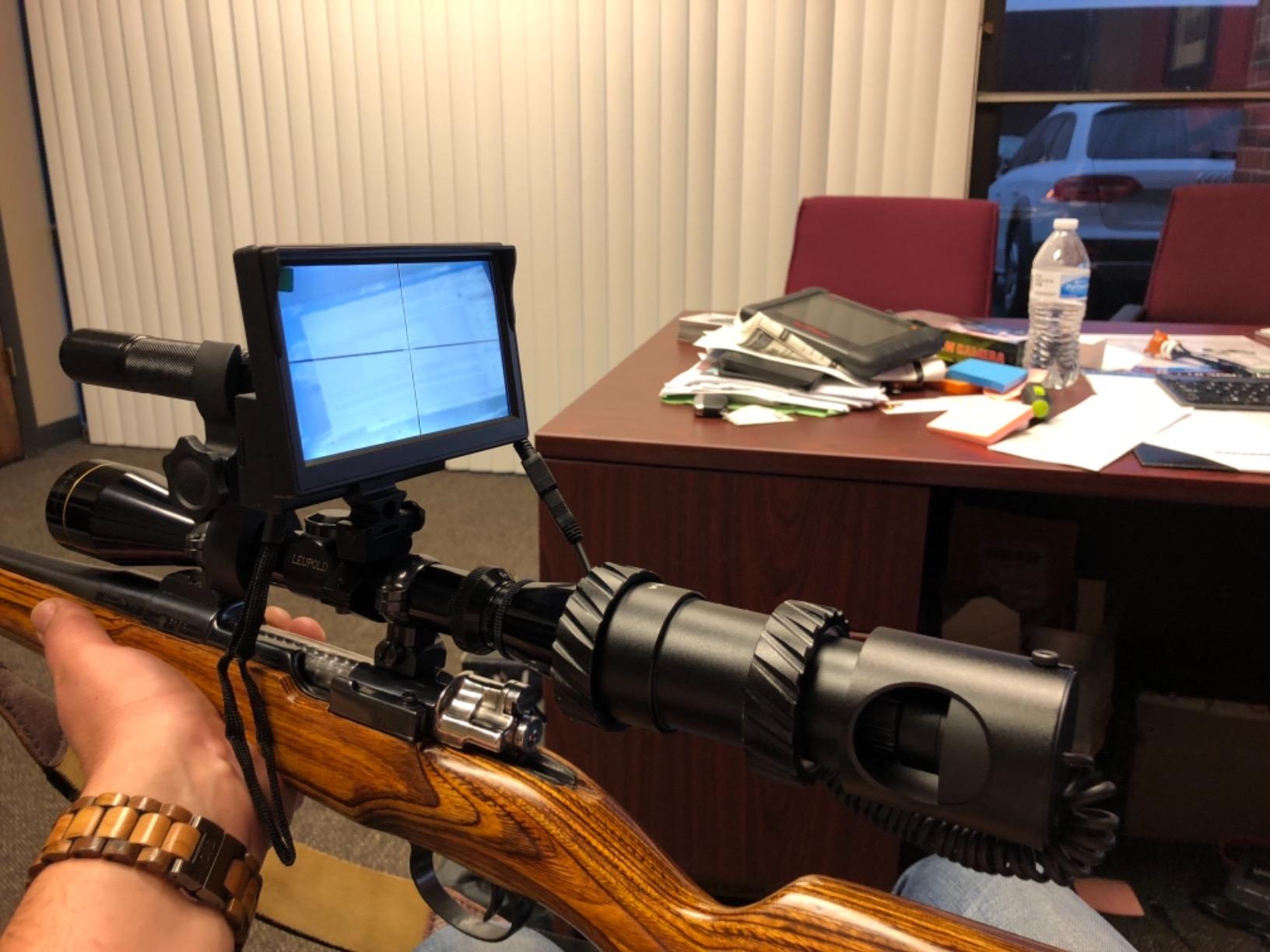 DIY Rifle Night Vision Scope with CCD and Flashlight for Riflescope Hunting customer photo 1