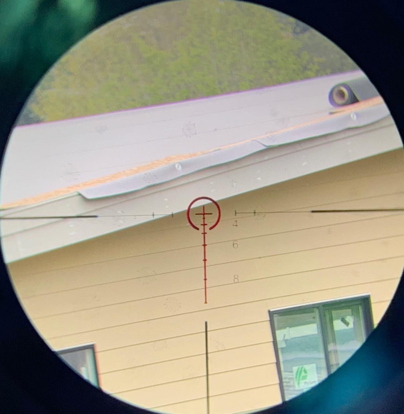 Monstrum G2 1-4x24 First Focal Plane FFP Rifle Scope with Illuminated BDC Reticle | Black customer photo 1