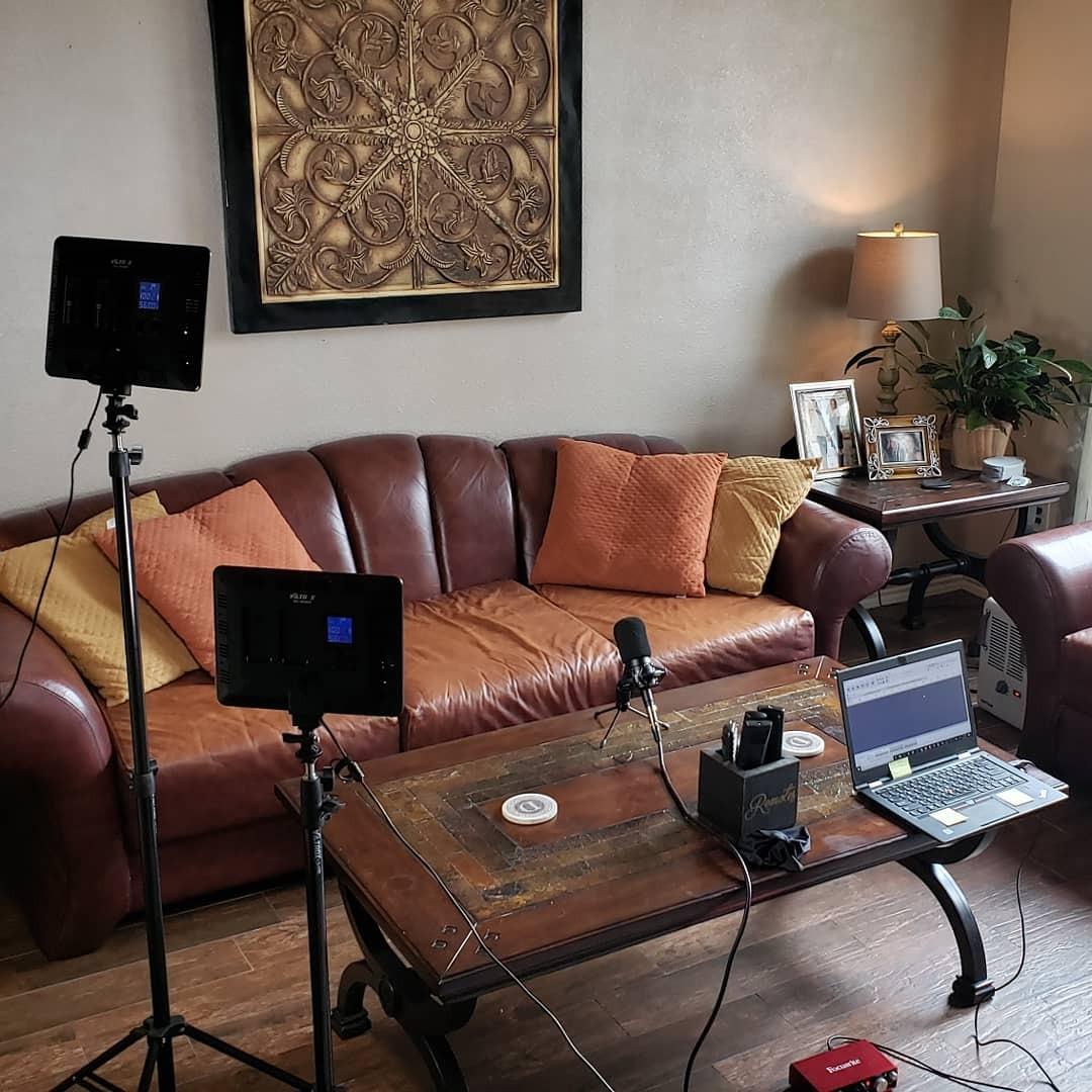 VILTROX 2 Packs LED Video Light kit with Light Stand and Wireless Remote, 30W/2450Lux Dimmable 3300K-5600K LED Panel Lights CRI 95+ for Photography Video Portrait Conference Vlog Streaming（VL-200T） customer photo 1