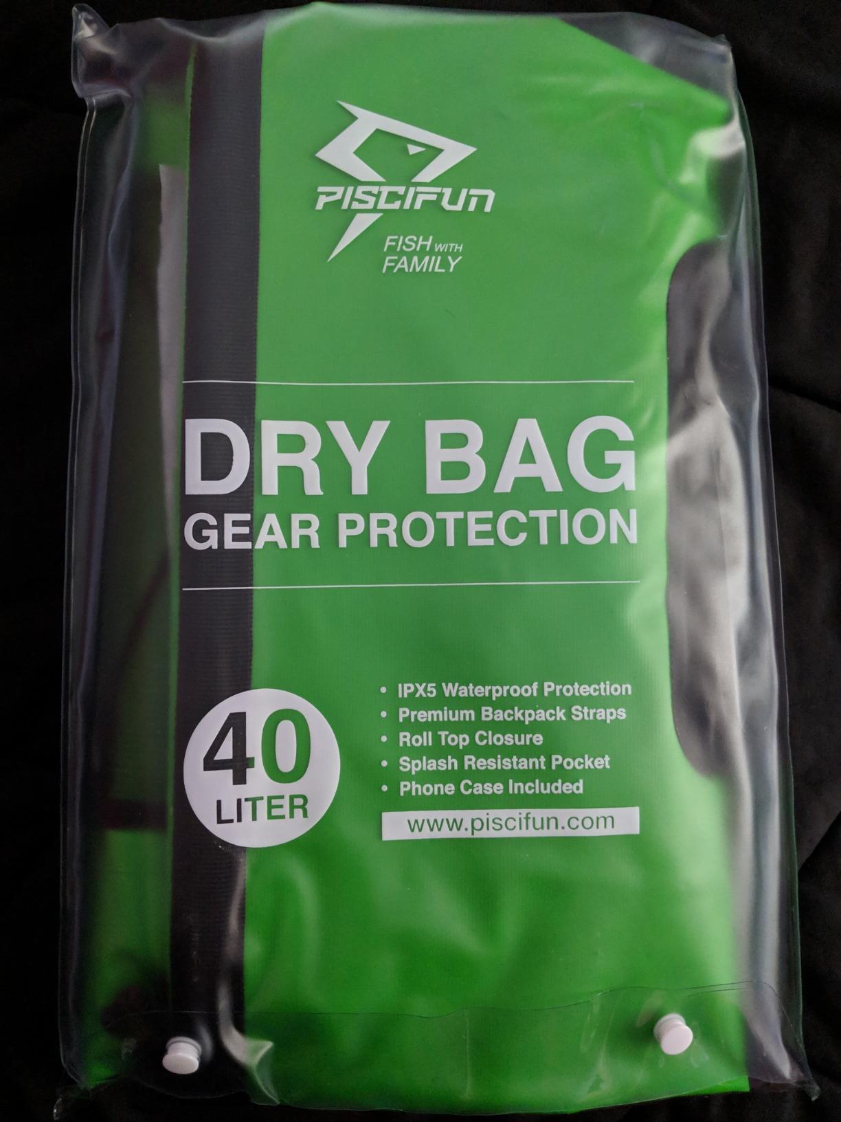 Piscifun Dry Bag, Waterproof Floating Backpack 10L/20L/30L/40L customer photo 2