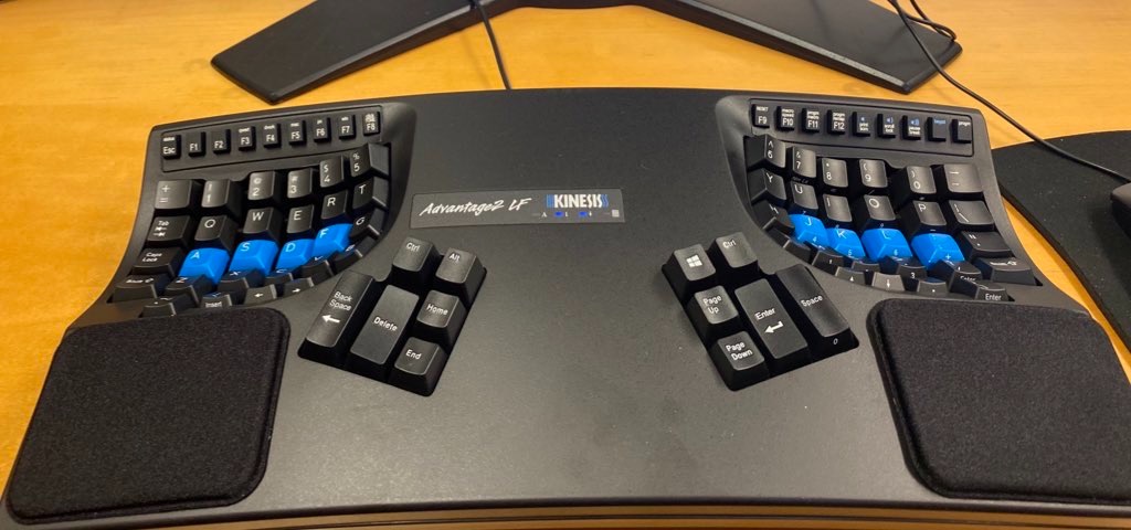 KINESIS Advantage2 Quiet LF Ergonomic USB Keyboard (KB600LFQ) customer photo 2