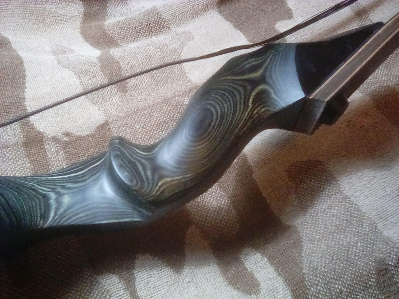 Black Hunter Takedown Recurve Bow, 60