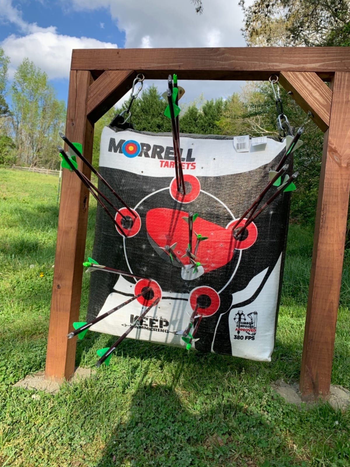 MorrellVital Signs Combo 2 Field Point/Broadhead Combo Target customer photo 1