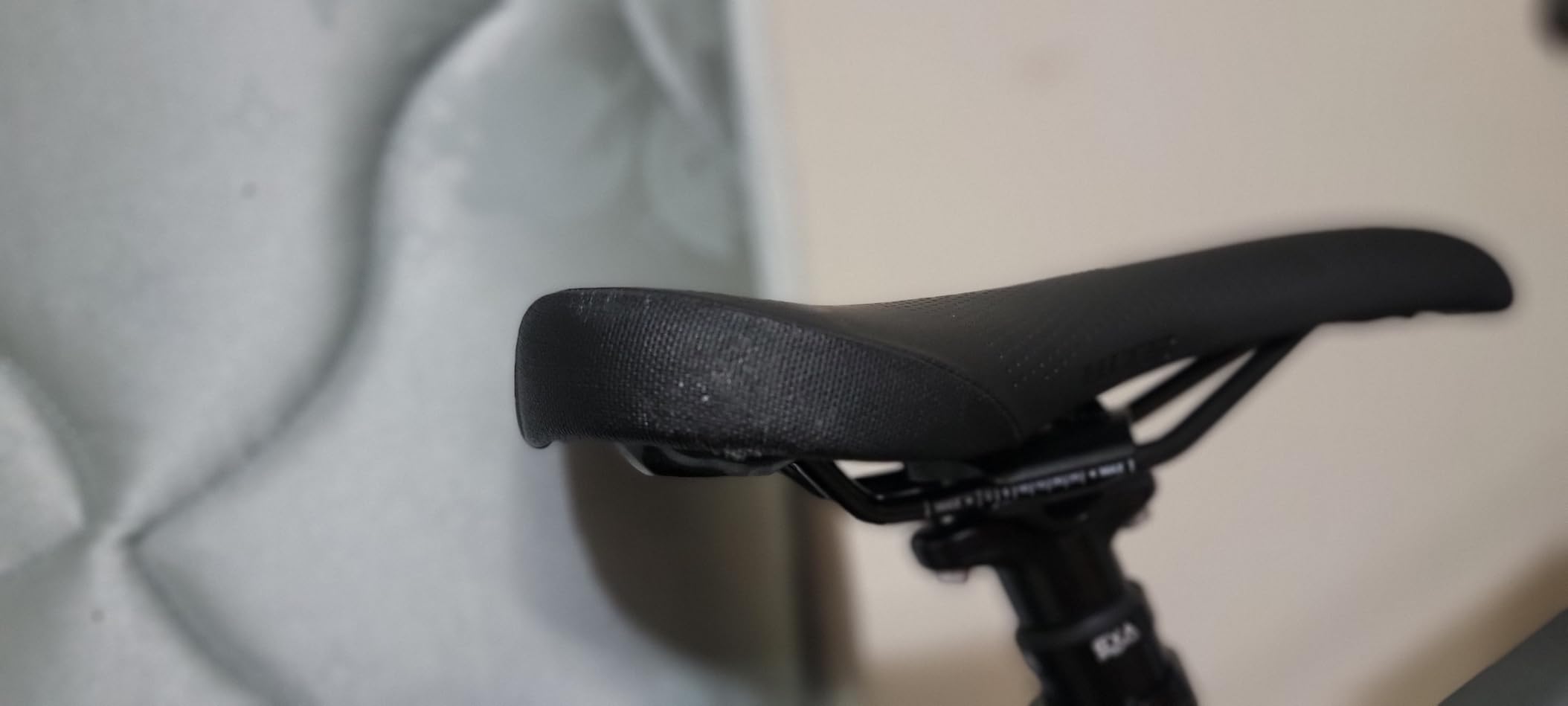 WTB Volt Bike Seat (Saddle) - Comfortable Medium Thickness Padding - Mountain, Gravel & E-Bikes (3 Sizes, 3 Rail Options) customer photo 2