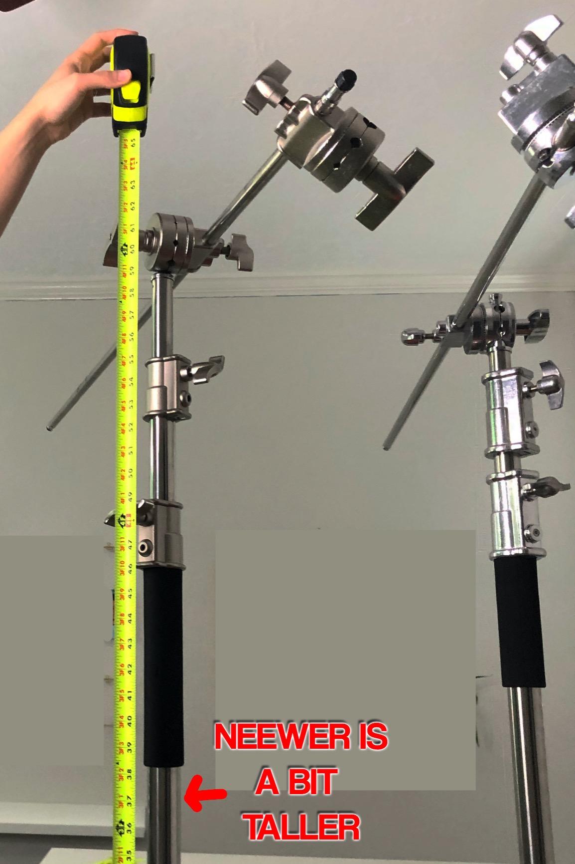 LOMTAP C Stand with Boom Arm, 10.8ft/330cm Heavy Duty Light Stand customer photo 2