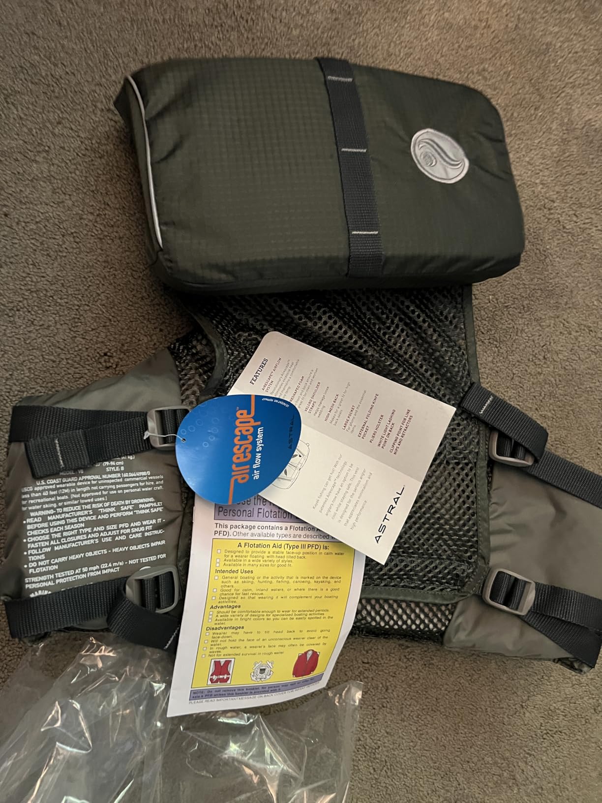 Astral V-Eight Fisher Life Jacket customer photo 1