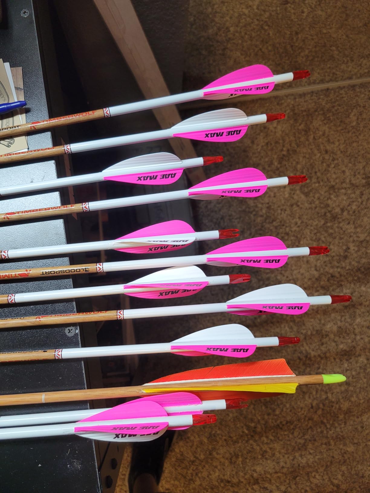 Arizona Archery Enterprises MAX Adhesion KIT Fletching Glue, Primer Pen, Arrow Wipes for Vanes Fletches Application AAE customer photo 2