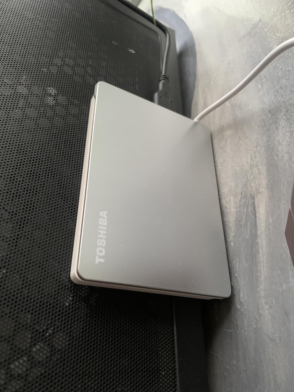 Toshiba Canvio Flex 1TB Portable External Hard Drive USB-C USB 3.0, Silver for PC, Mac, & Tablet - HDTX110XSCAA customer photo 1