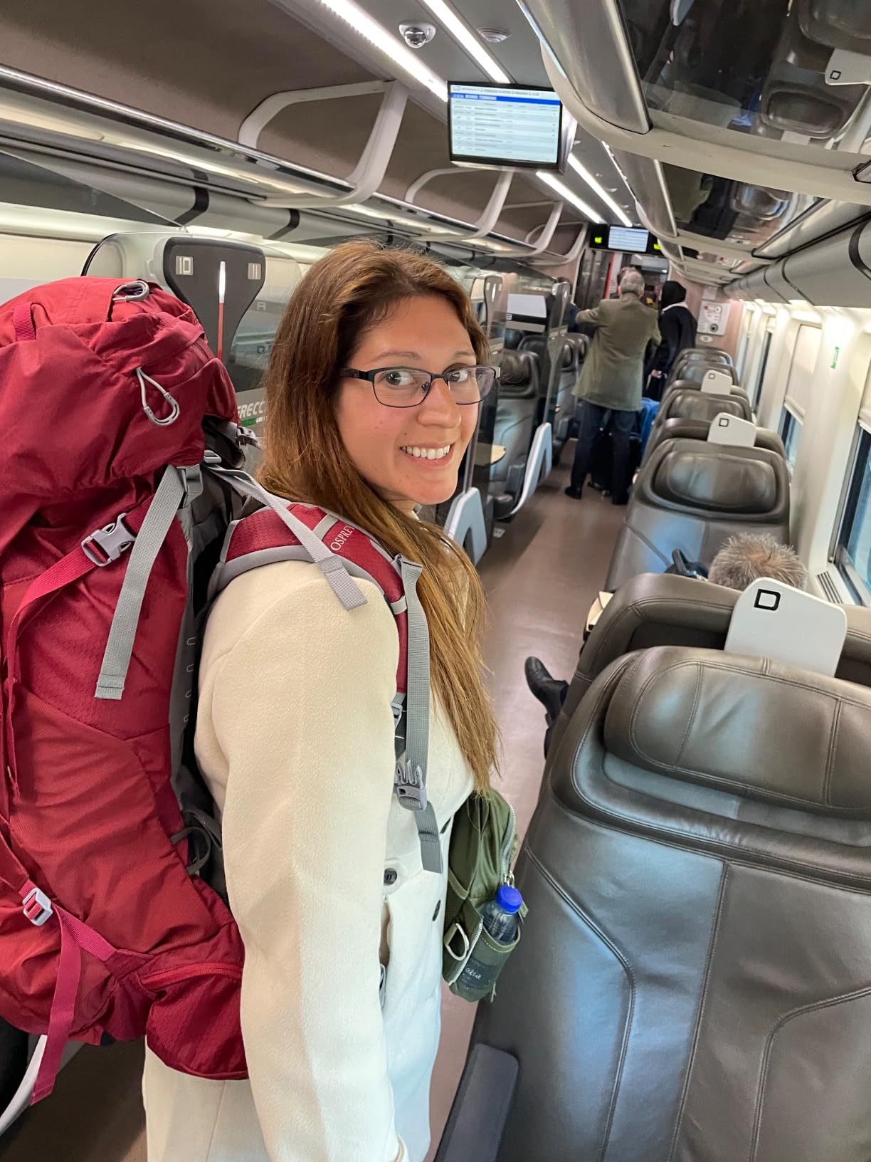 Osprey Ariel 55L Women's Backpacking Backpack, Red WXS-S customer photo 1