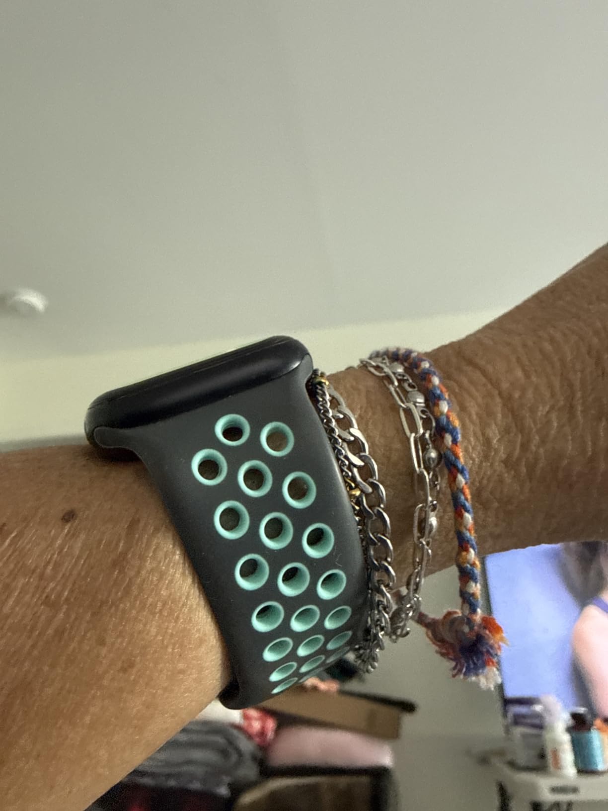 Lerobo Sport Band for Apple Watch Bands 44mm 45mm 46mm 42mm 49mm Men Women customer photo 1
