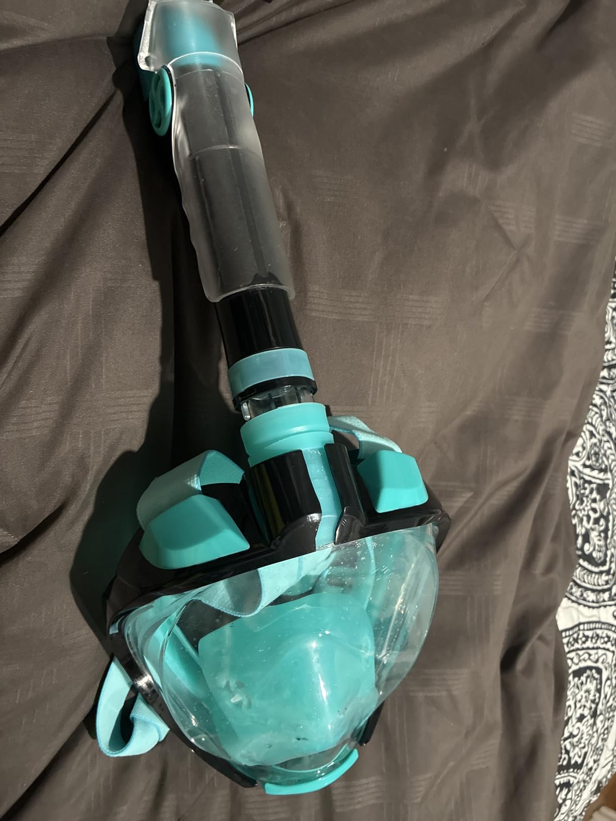 Greatever G2 Full Face Snorkel Mask with Latest Dry Top System,Foldable 180 Degree Panoramic View Snorkeling Mask with Camera Mount,Safe Breathing,Anti-Leak&Anti-Fog customer photo 1