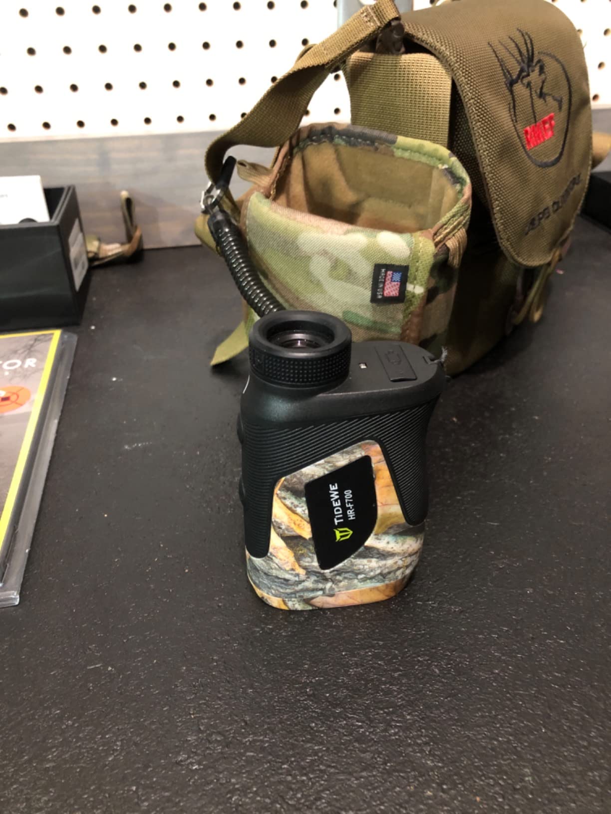 TIDEWE Hunting Rangefinder, Rechargeable Camo Laser Range Finder 700/1000Y customer photo 1