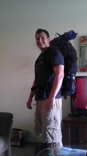 Teton 75L Explorer Internal Frame Backpack for Hiking, Camping, Backpacking, Rain Cover Included, Olive customer photo 1