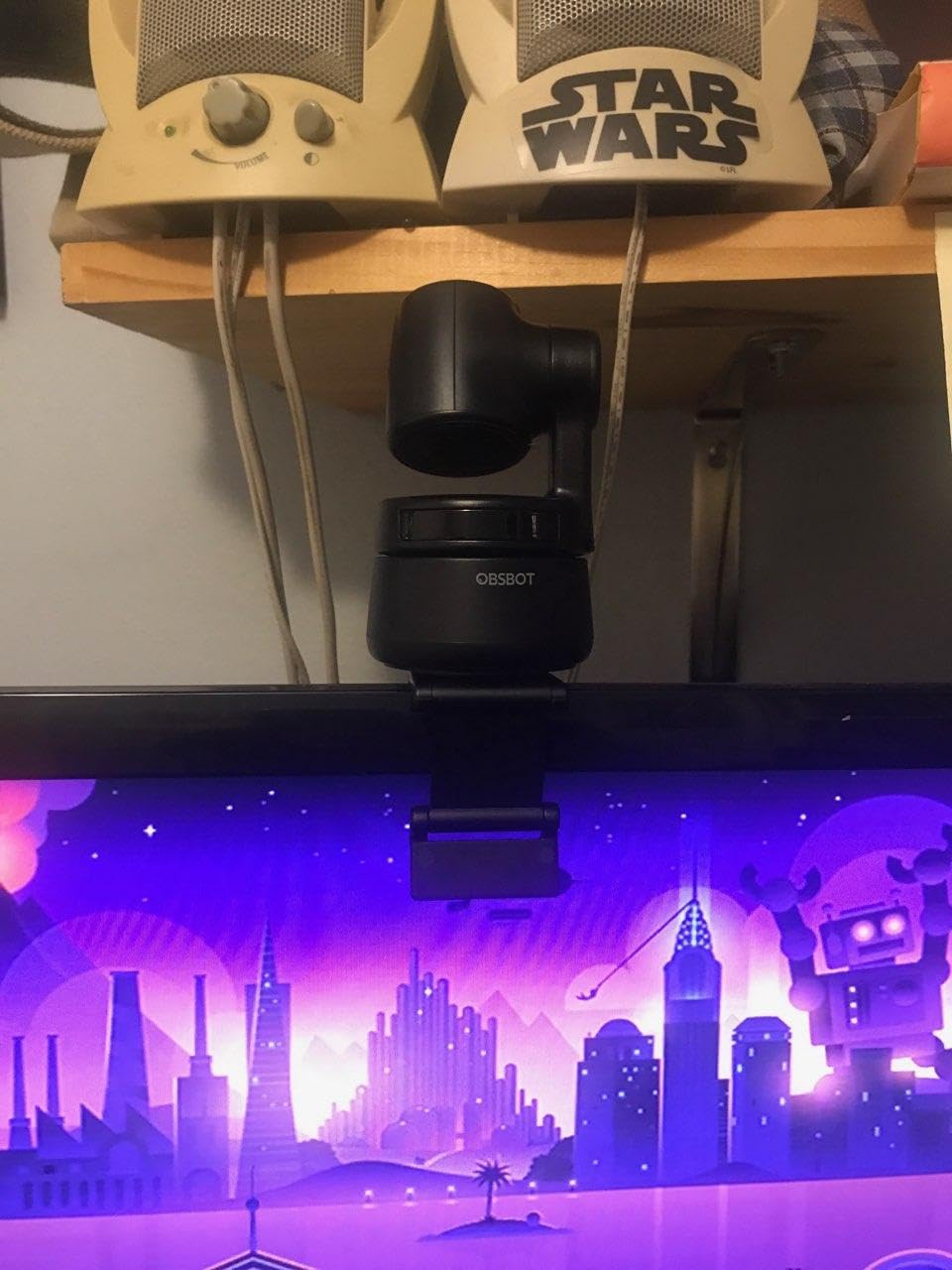 OBSBOT Tiny PTZ 4K Webcam, AI Tracking & Autofocus, Video Conference Camera customer photo 2