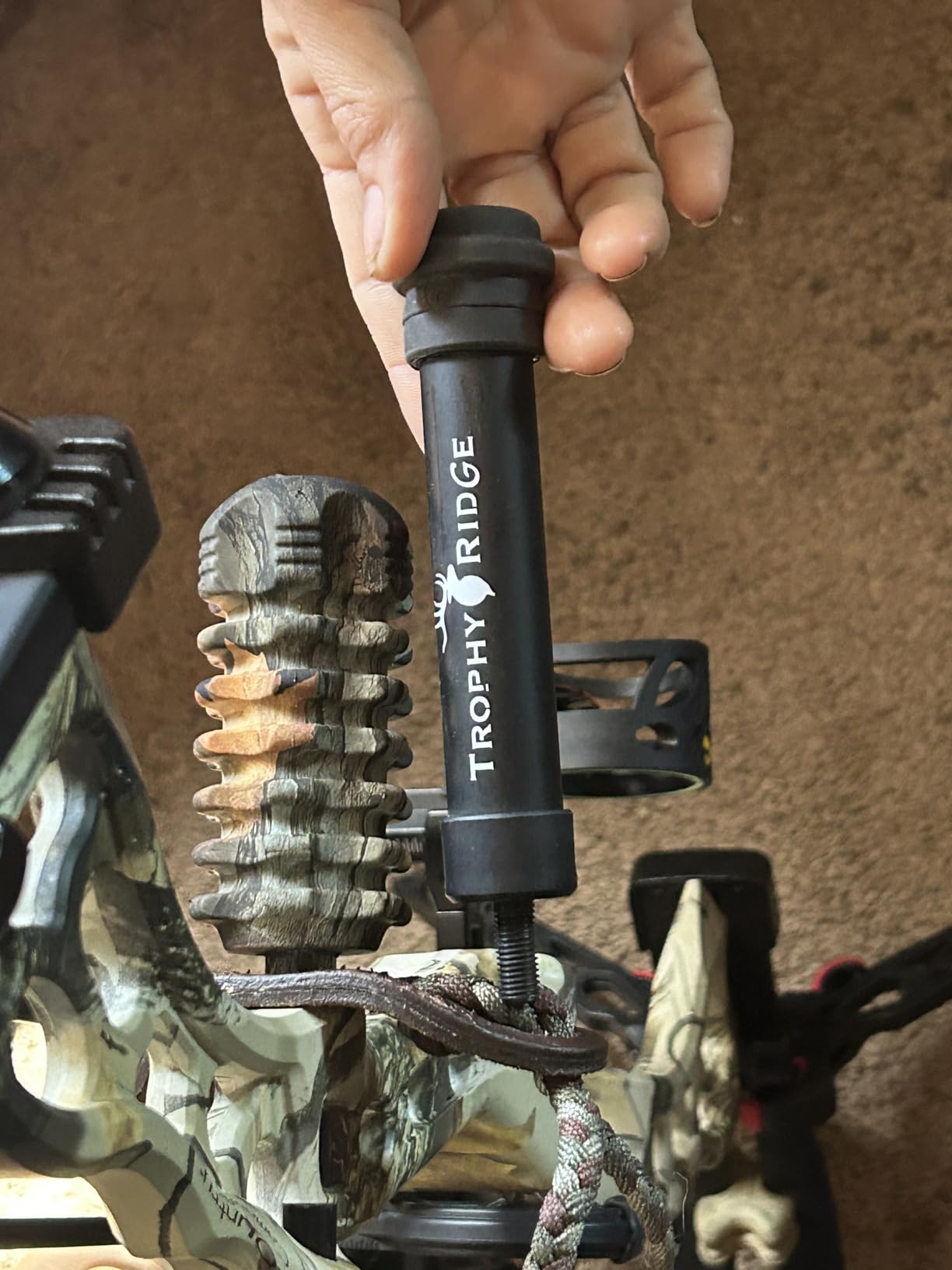 Archery Compound Bow Stabilizer Bow Riser Extension Dampener Target Quick Disconnect Silencers Stabilizer for Recurve Bow Hunting Shooting customer photo 1
