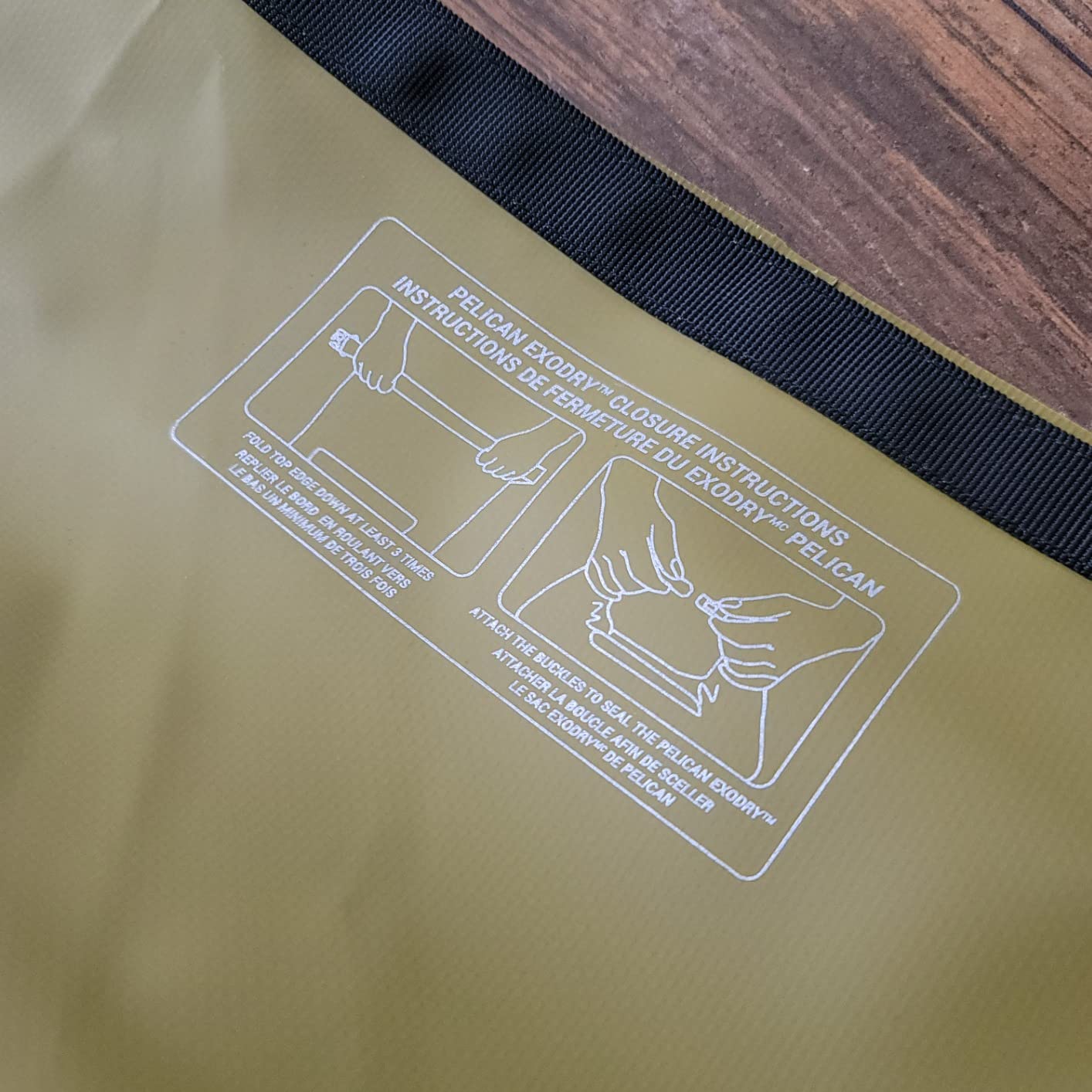 Pelican Waterproof Dry Bag 10L/20L/30L - Reflective - Exodry - Waterproof - Keeps Gear Dry for Kayaking, Beach, Rafting and Fishing customer photo 2