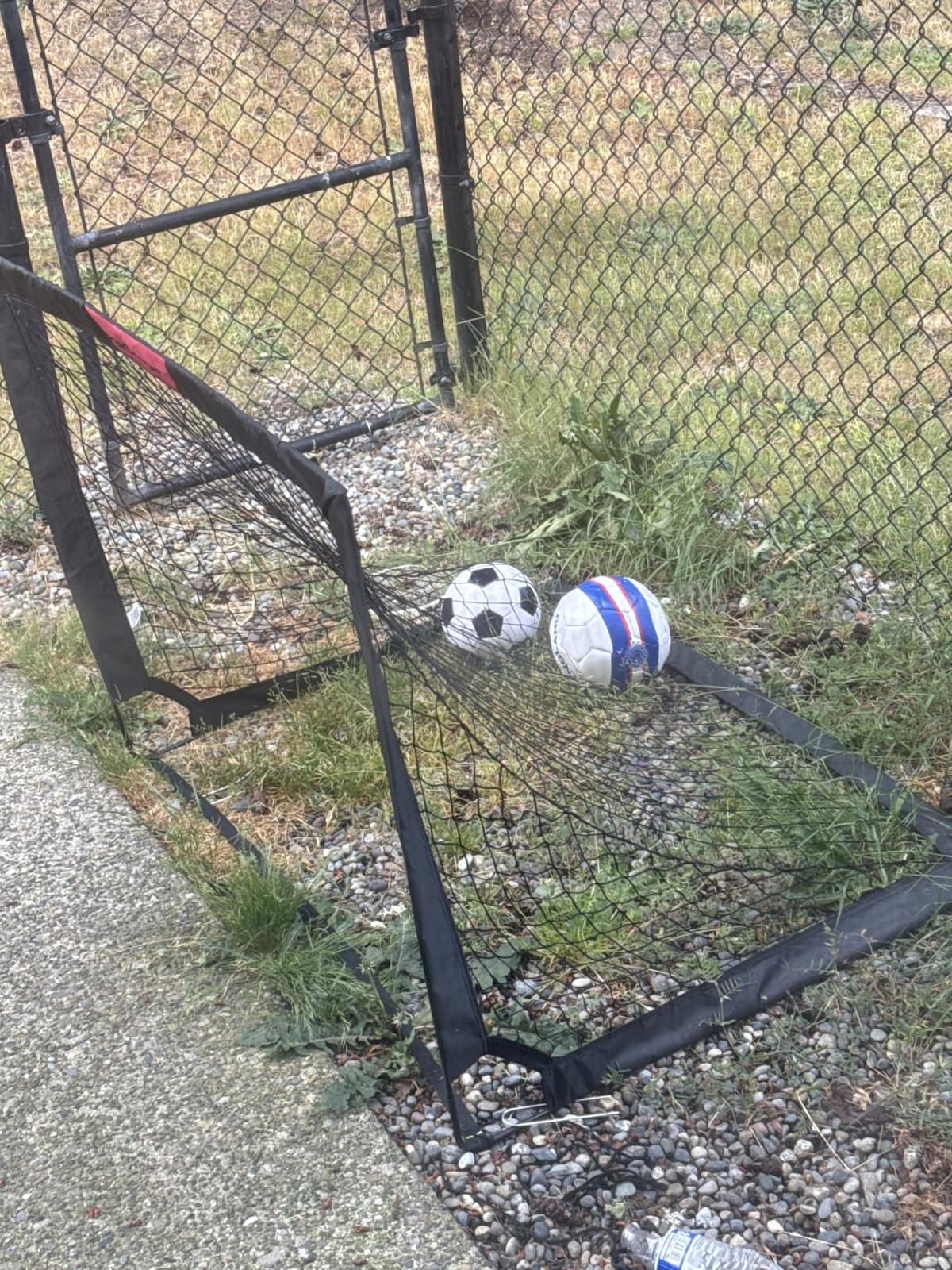 VAVOSPORT Kids Soccer Goals for Backyard Set of 2,Soccer Training Equipment customer photo 2
