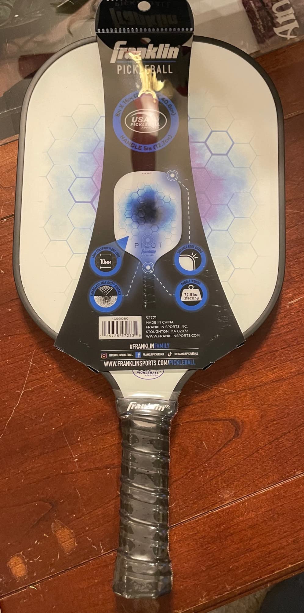 Franklin Sports Pilot Pickleball Paddle customer photo 1