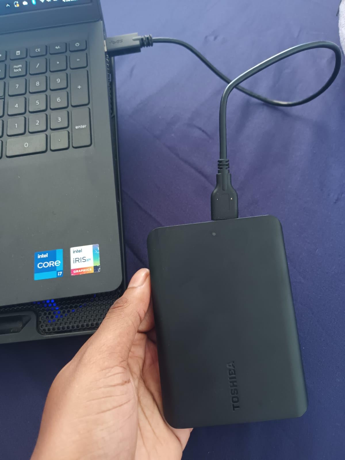 Toshiba Canvio Basics 4TB Portable External Hard Drive USB 3.0, Black - HDTB540XK3CA customer photo 2