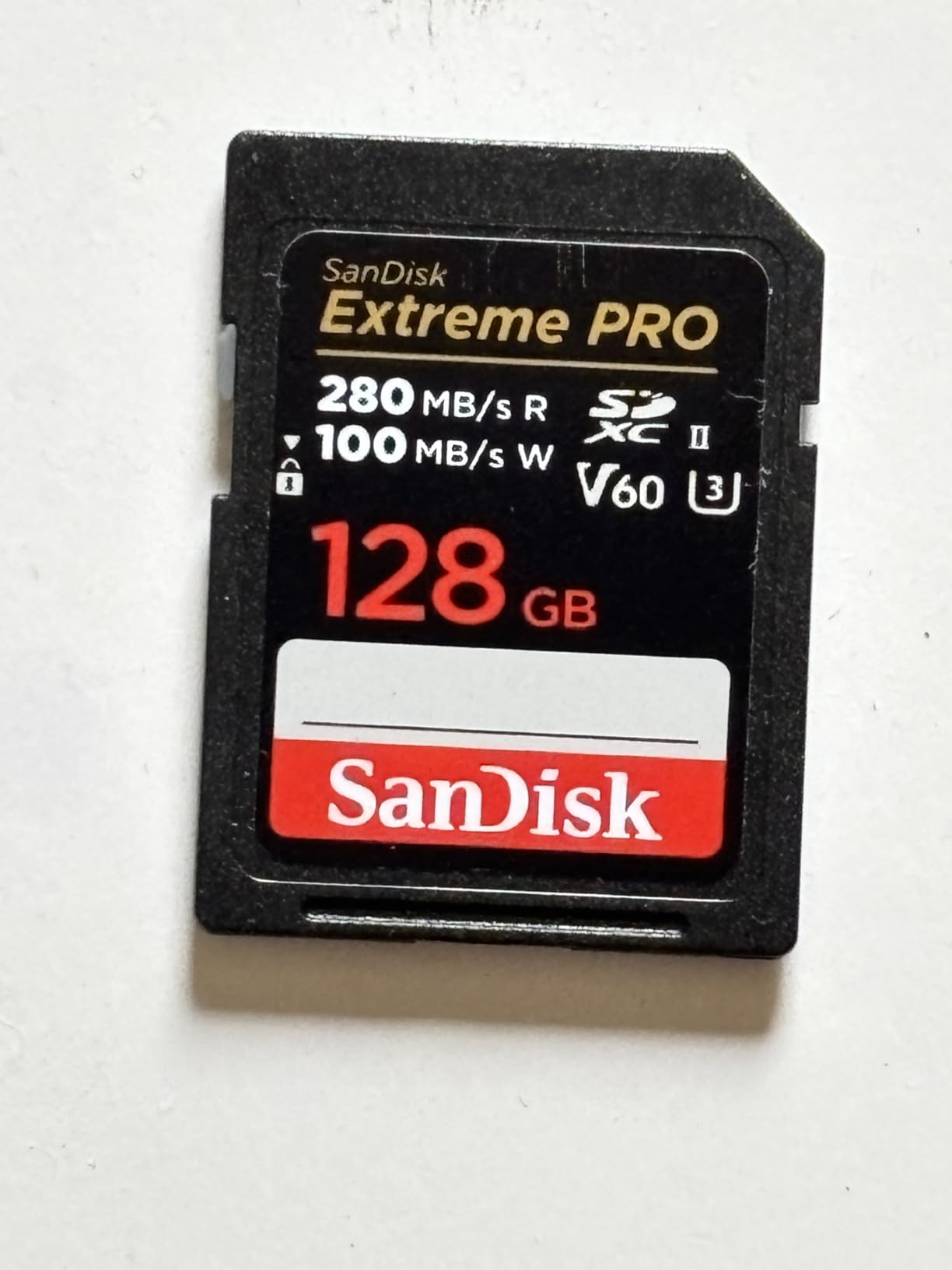 SANDISK 128GB Extreme PRO SD Memory Card, Up to 280MB/s Read Speeds, UHS-II customer photo 2
