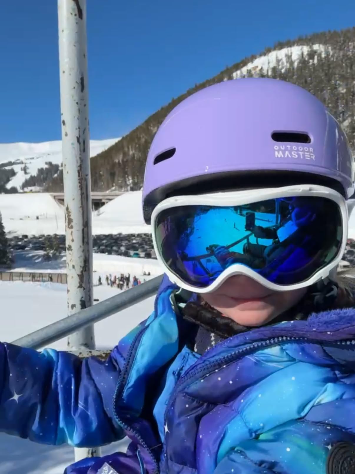 OutdoorMaster Kids Ski Helmet, Adjustable Lightweight for Snowboarding customer photo 1