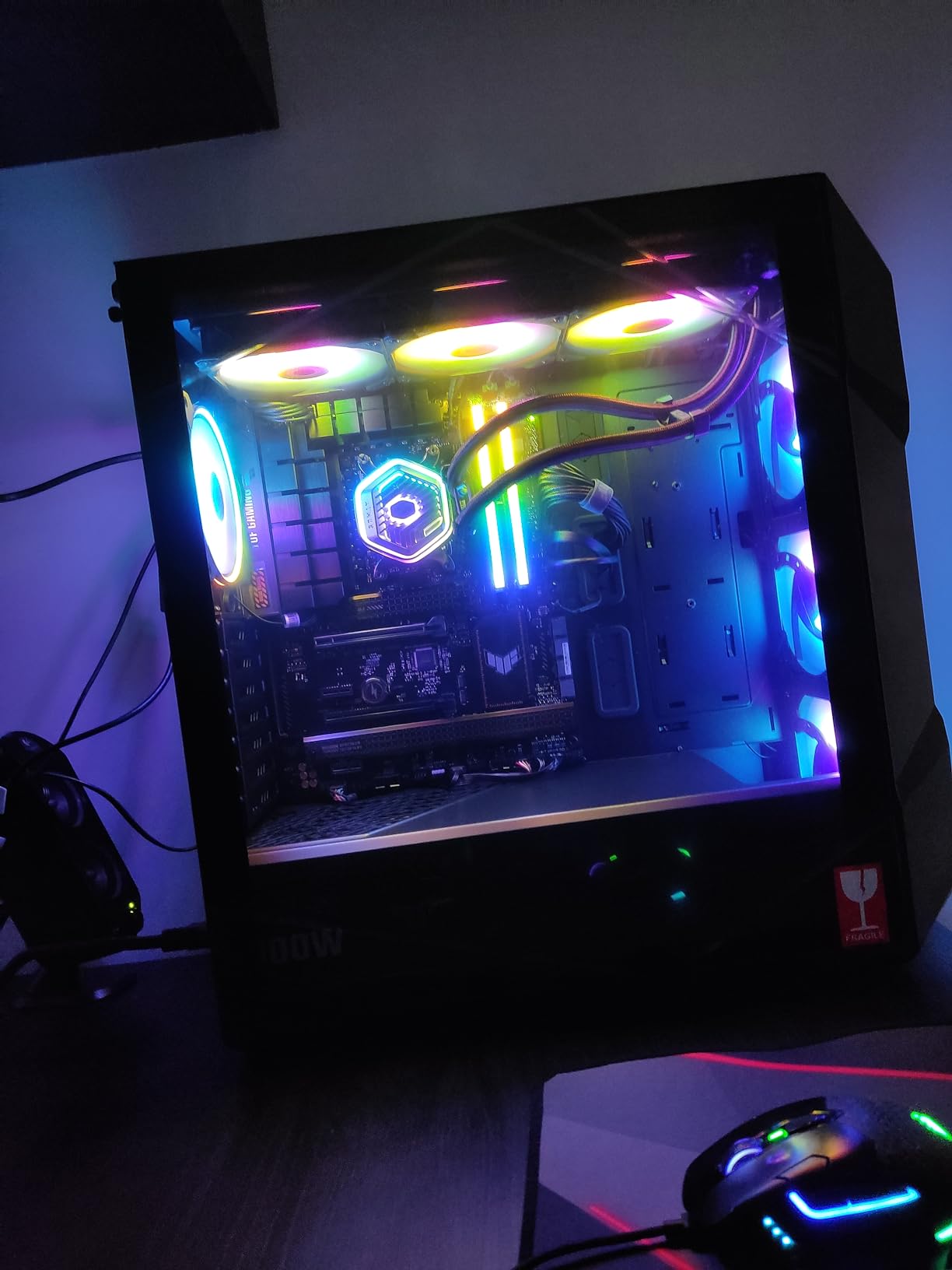 Cooler Master 360 Atmos Performance-Driven Close-Loop AIO Liquid Cooler, R9|Ultra 9, Dual Chamber aRGB Pump, 360 Radiator, Sickleflow Edge PWM Fans, AM5|4, Intel LGA 1851|1700 Platform customer photo 1