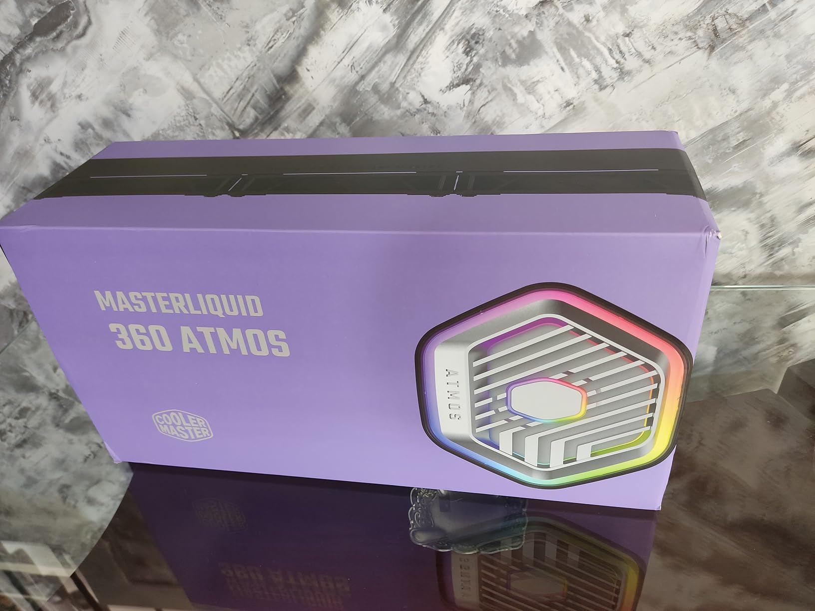 Cooler Master 360 Atmos Performance-Driven Close-Loop AIO Liquid Cooler, R9|Ultra 9, Dual Chamber aRGB Pump, 360 Radiator, Sickleflow Edge PWM Fans, AM5|4, Intel LGA 1851|1700 Platform customer photo 2