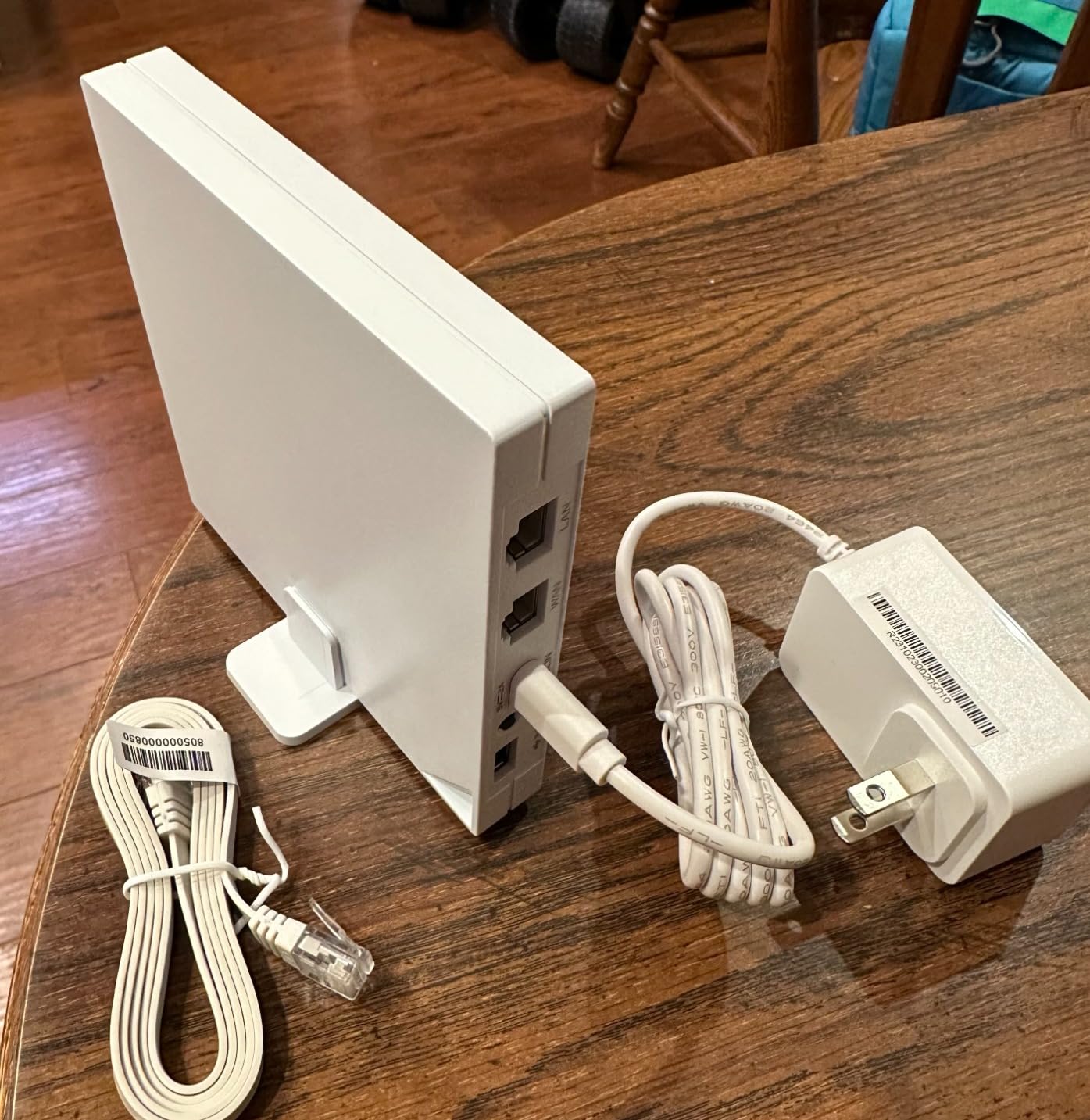 ASUS RT-AX57 GO -AX3000 Dual Band WiFi 6 Portable Travel Router, 4G/5G tethering, Public WiFi (WISP) Mode, Advance Network Security, VPN, AiMesh, Guest Portal, RV/Cruise/Mobile, USB-C Powered. customer photo 1