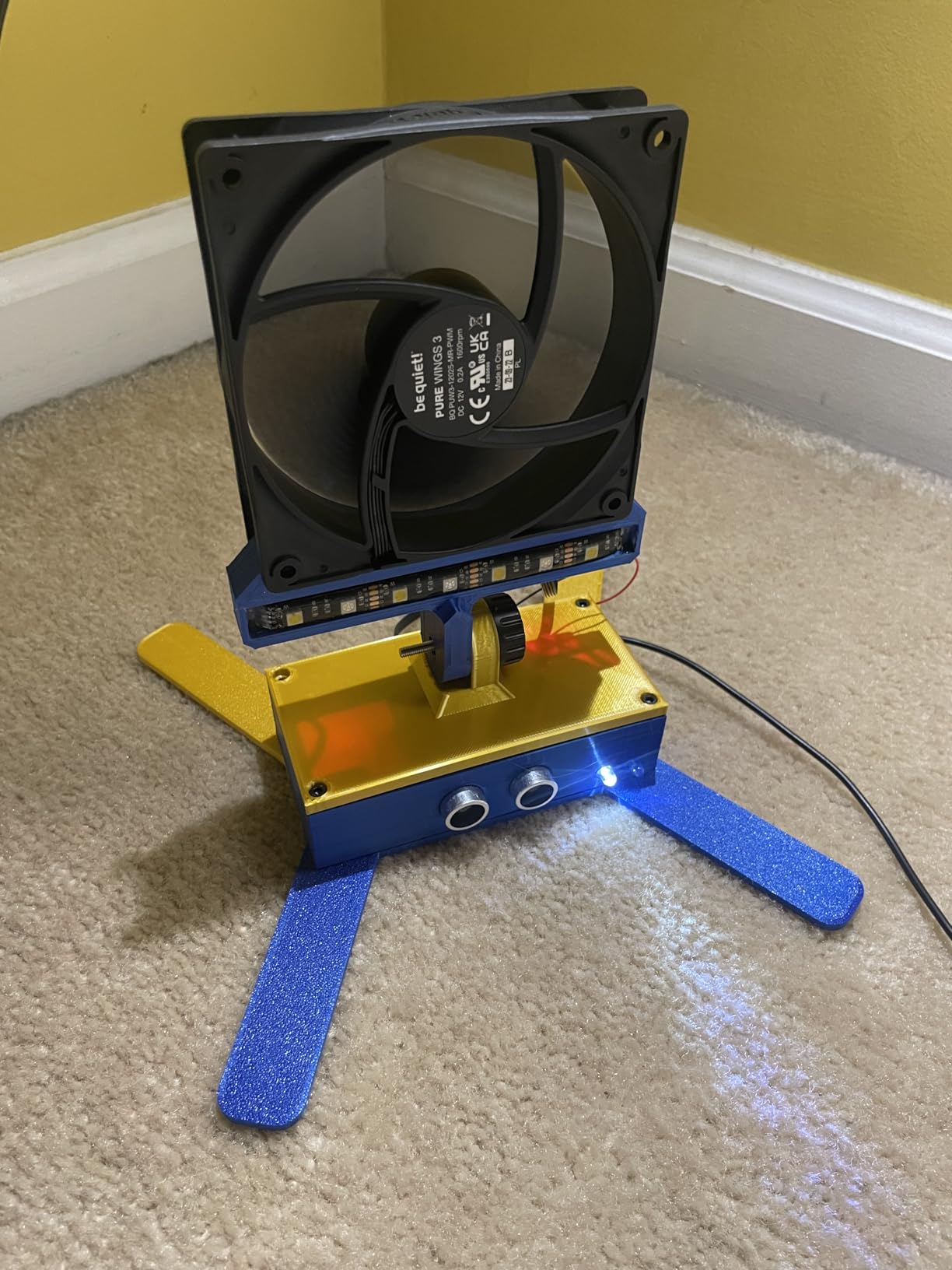 be quiet! Pure Wings 3 120mm Silent PWM Computer Case Fan, Maximum Airflow customer photo 2
