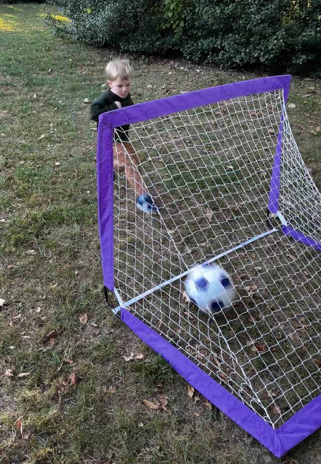GoSports Portable Soccer Goals for Kids - 13 Color Options - Choose 4 x 3 ft or 6 x 4 ft - Team Tone Pop Up Nets for Backyard customer photo 2