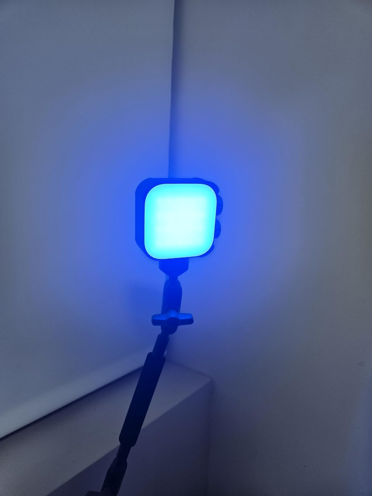 K&F CONCEPT RGB Video Light 21 Light Effects, 2500K-9900K, CRI 96+, Black customer photo 1