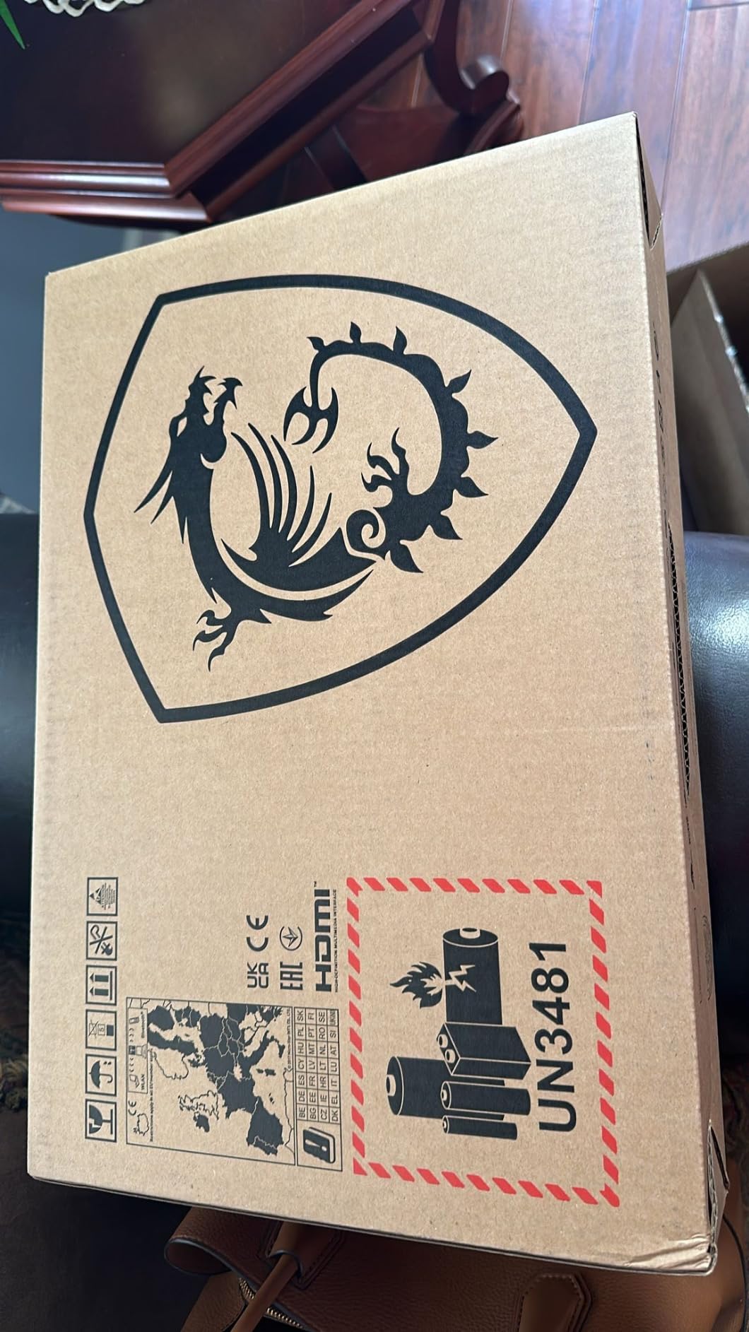 msi Thin 15 15.6” 144Hz FHD Gaming Laptop: Intel Core i7-12650H, NVIDIA Geforce RTX 4050, 16GB DDR5, 512GB NVMe SSD, Cooler Boost 5, Win 11: Black B12VE-2023US customer photo 2