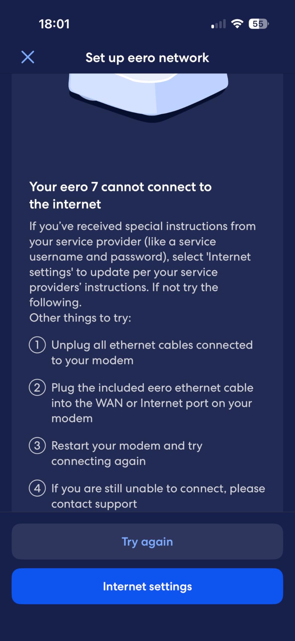 Amazon eero 7 dual-band mesh Wi-Fi 7 router (newest model) - Supports internet plans up to 2.5 Gbps, Coverage up to 4,000 sq. ft., 2-pack customer photo 1