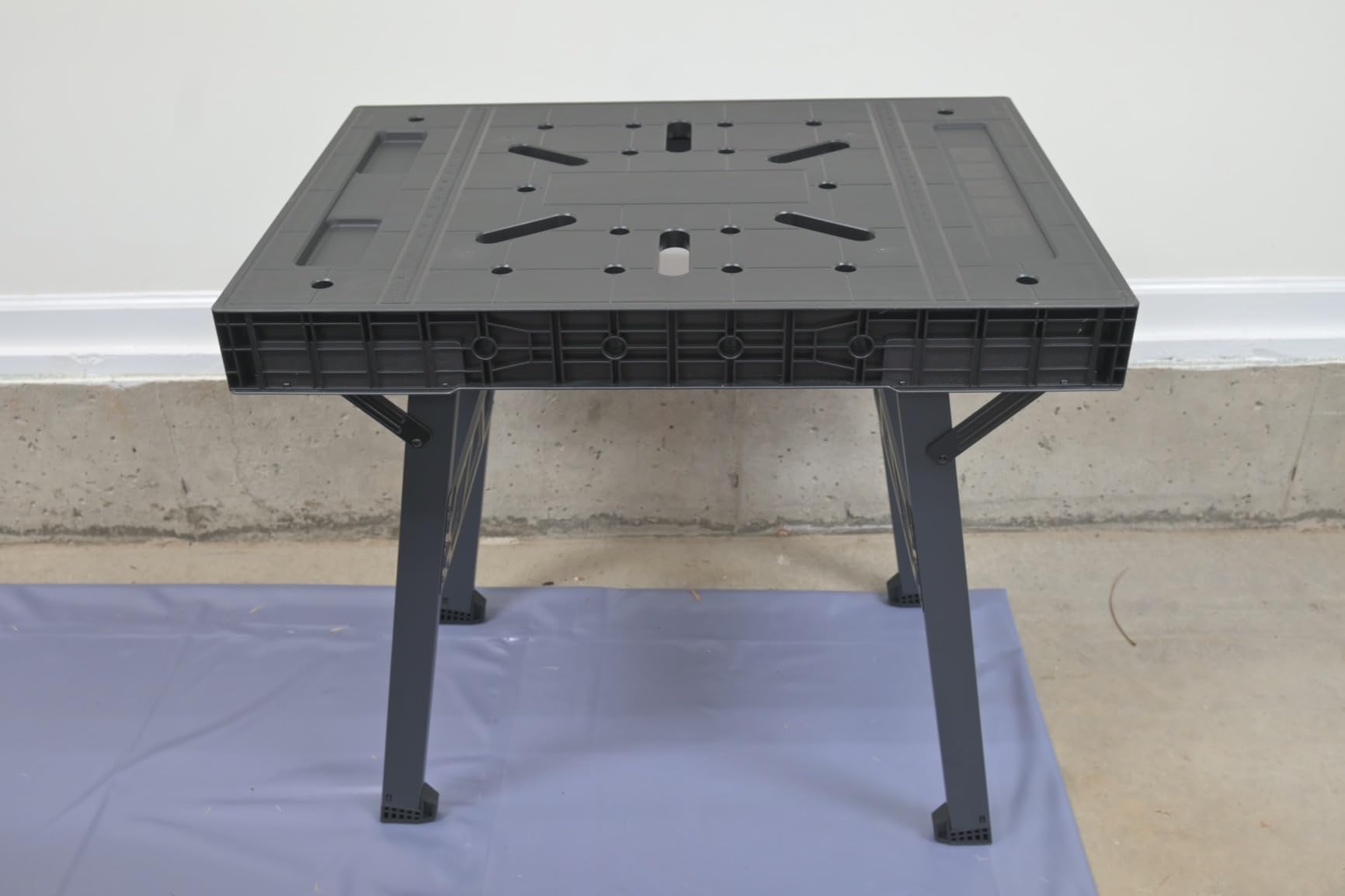 Express Folding Worktable, Easy Setup Portable Folding Workbench, 34