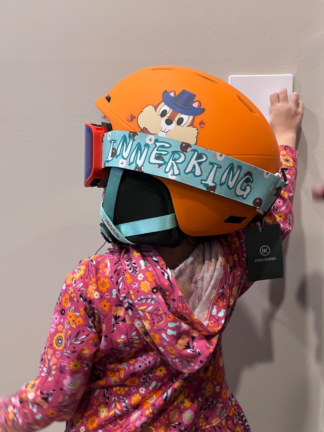 InnerKing Kids Ski Helmet and Goggles, Lightweight Boys Ski Helmet, Reinforced PC Shell & Shock-Absorbing EPS Foam & Soft Lining, Girls Snowboard Helmet 10 Vents, Snow Sport Helmets for Teens customer photo 1