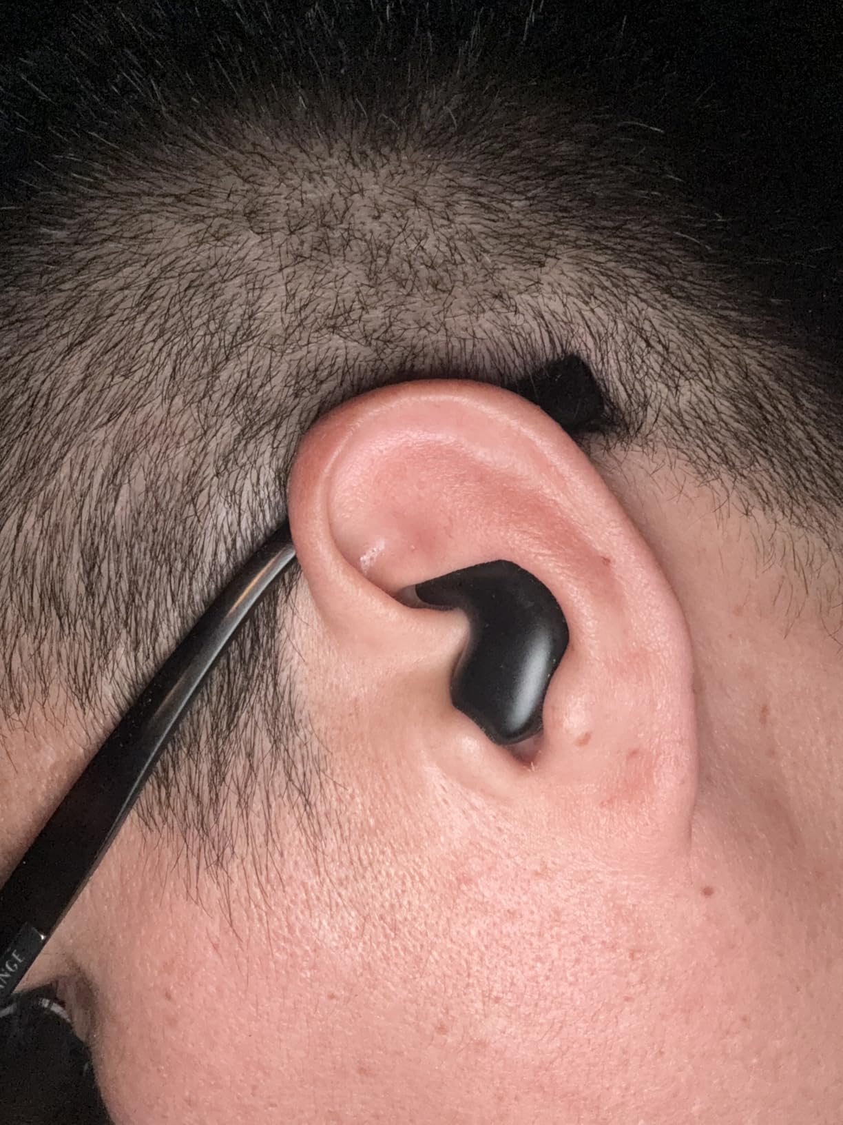 Invisible Mini Sleep Earbuds for Side Sleepers Ultra Thin Flat Design Black customer photo 2