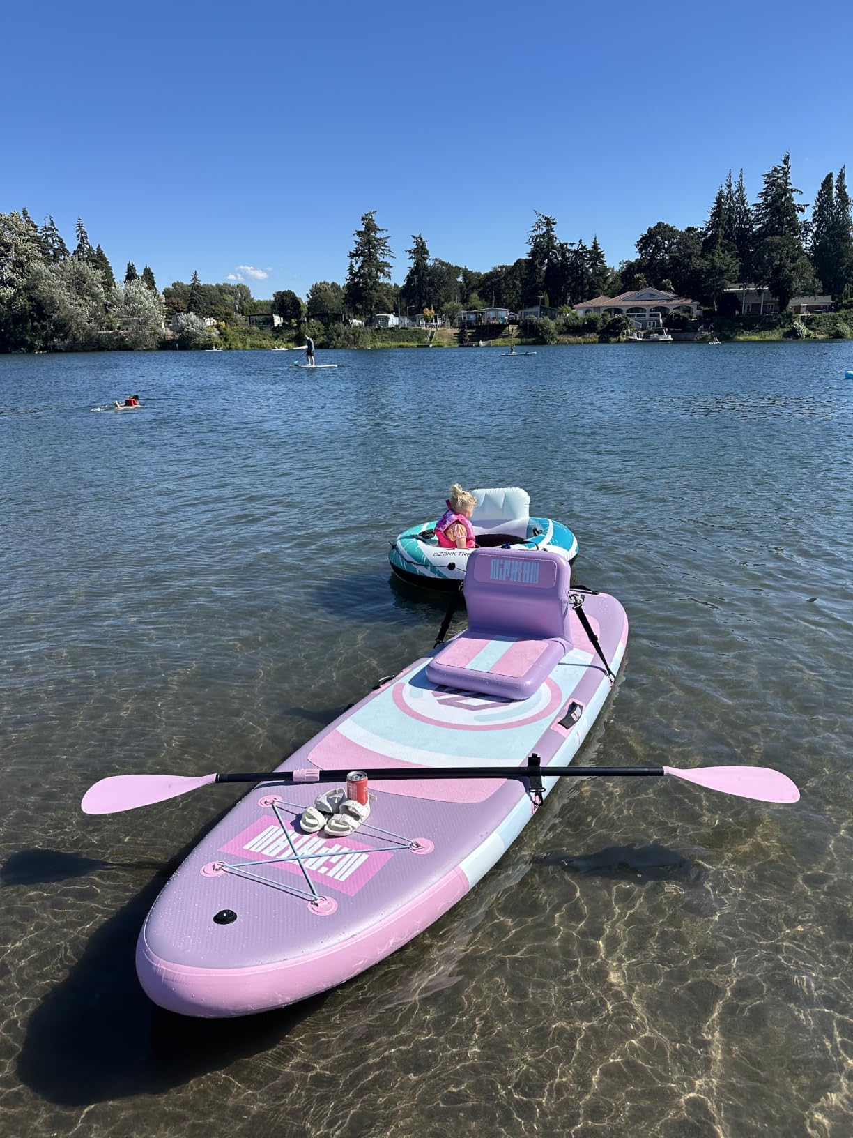 Niphean 10' Inflatable Paddle Board, Ultra-Light SUP for Beginners customer photo 1