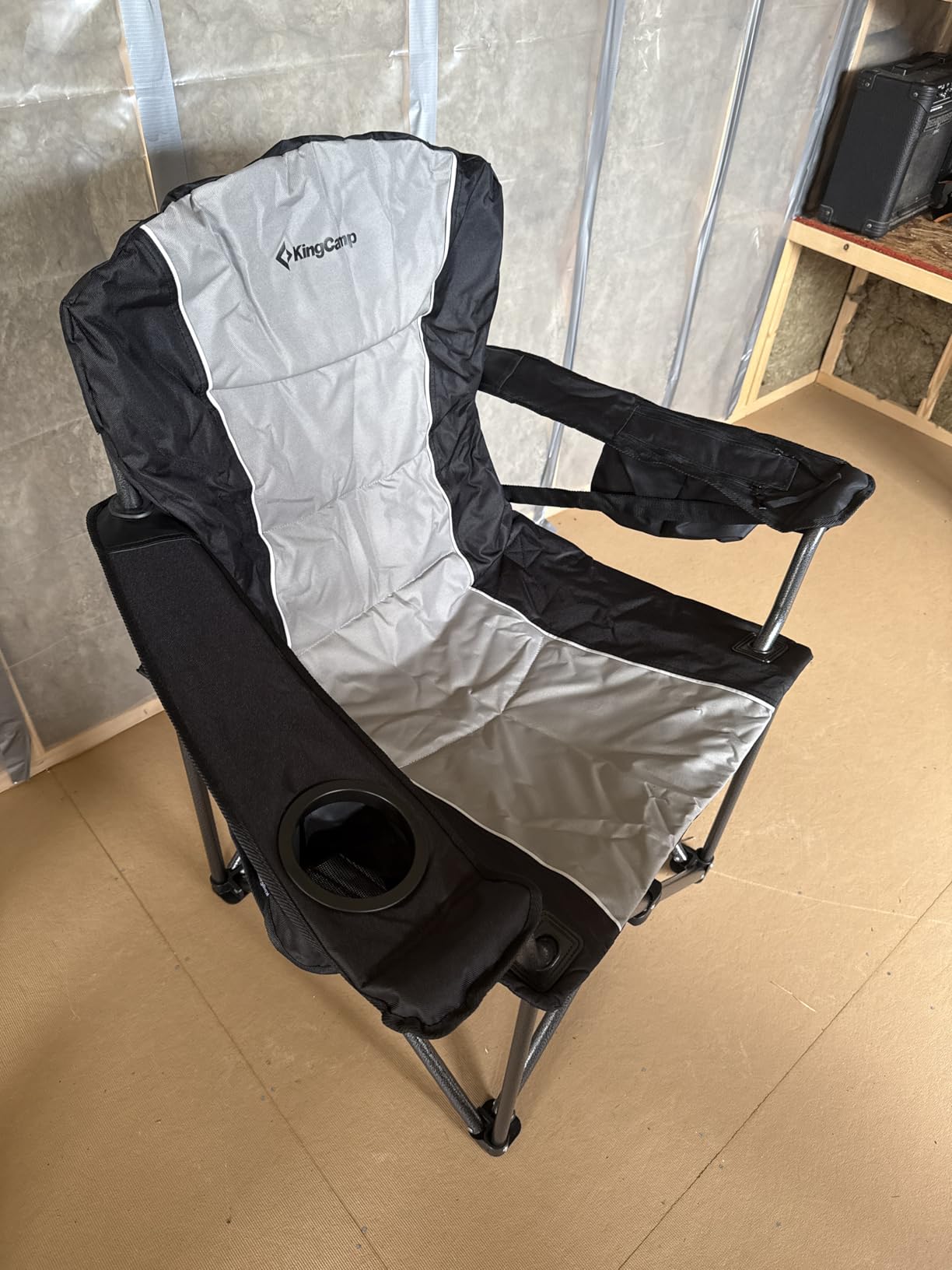 KingCamp Oversized Camping Chair, 550lb Heavy Duty with Lumbar Support customer photo 1