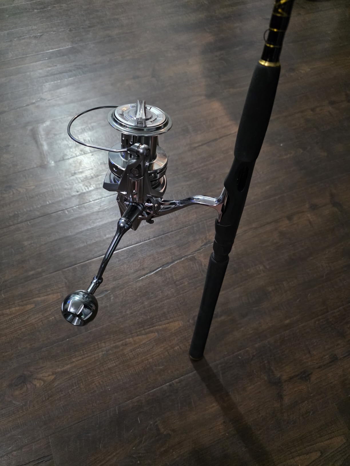 GARRET Spinning Reel, 8000/10000/12000 Aluminum Frame Surf Fishing Reels, Carbon Fiber 55LB Power Drag, Heavy Long Casting Inshore Saltwater & Offshore Saltwater Freshwater Fish Reel customer photo 2