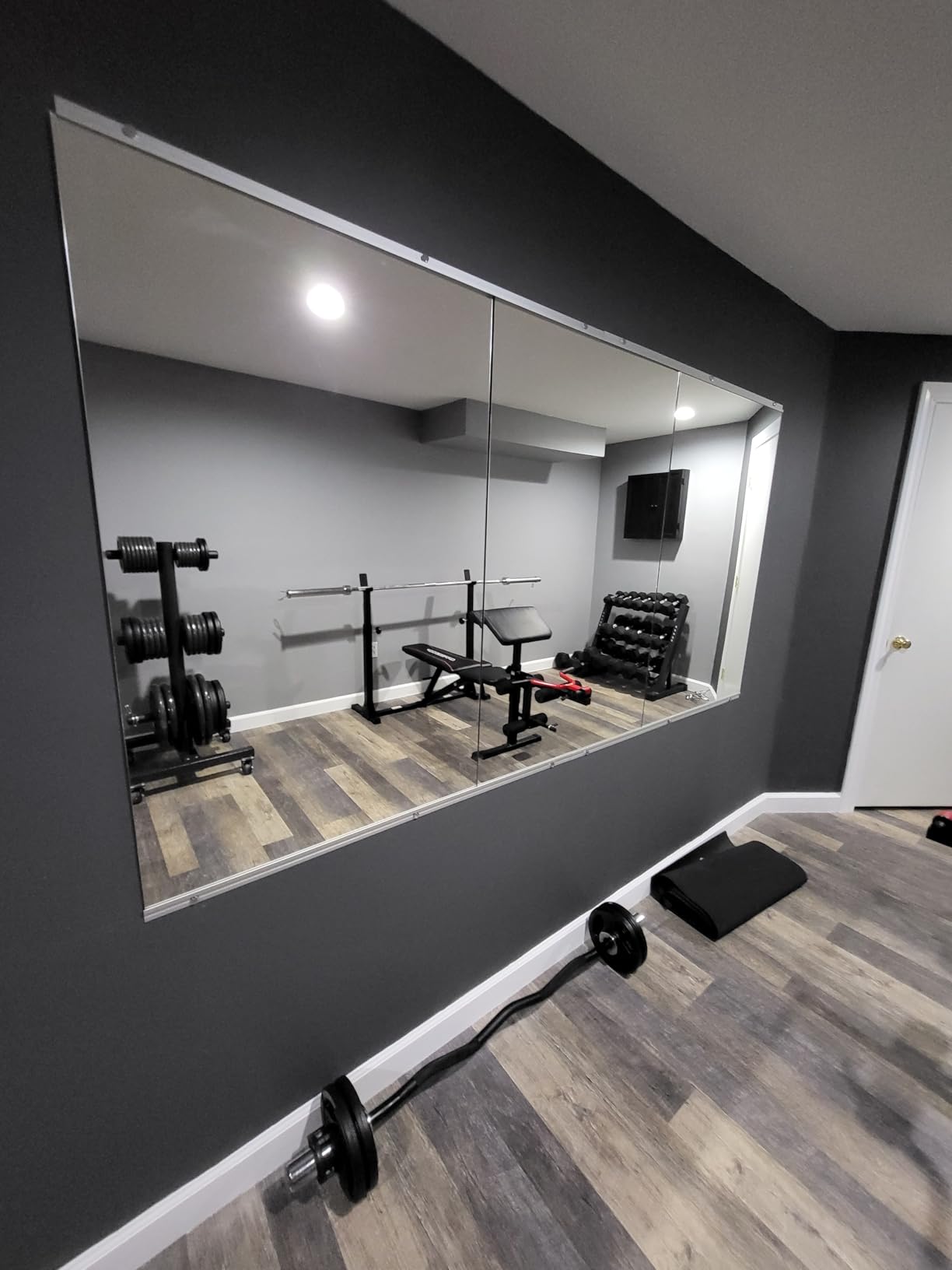 Amorho Gym Mirror, 65''x30''(Each)-2Pack customer photo 1