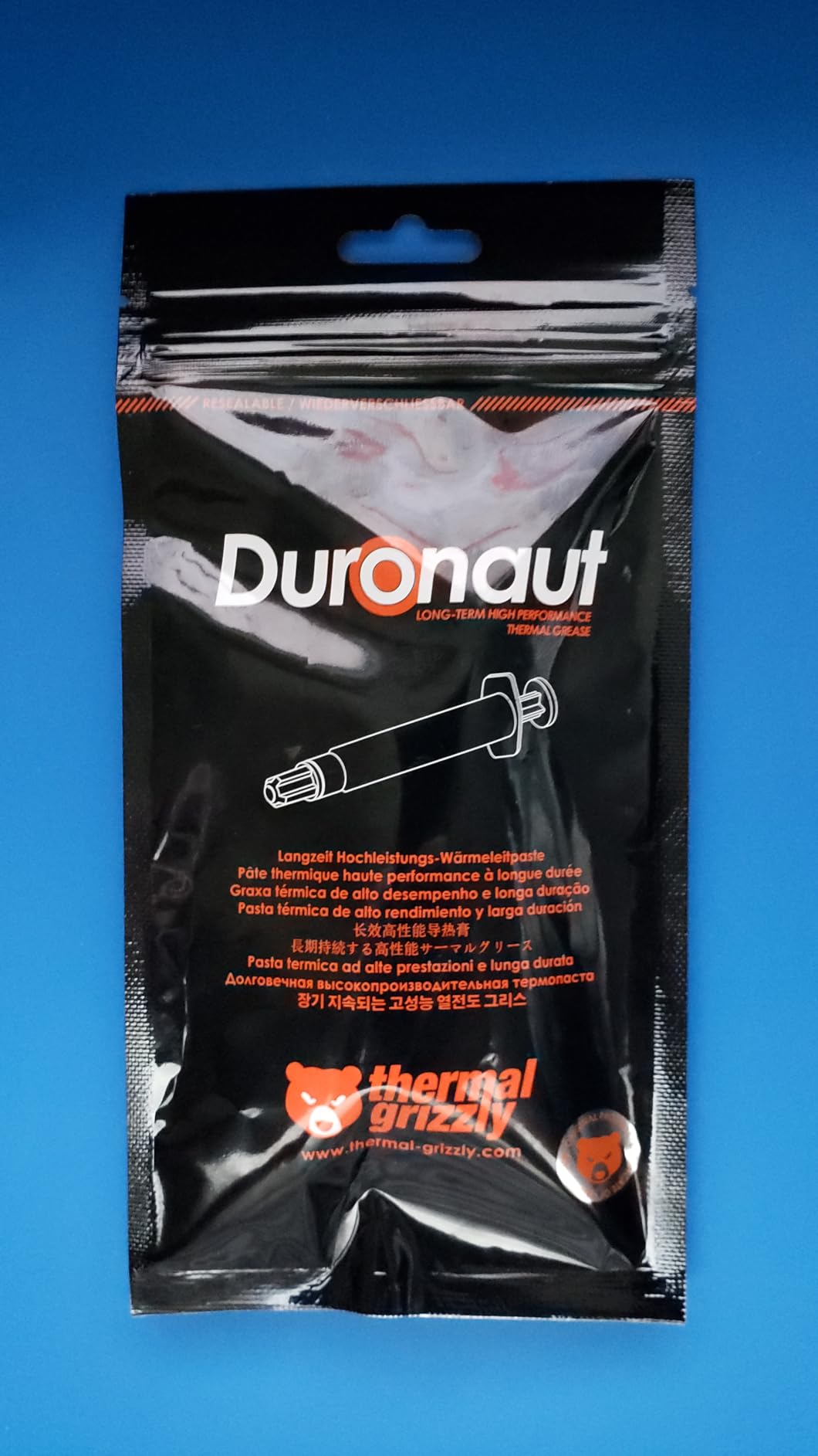 Thermal Grizzly Duronaut 6 Gram Thermal Paste - Exceptional Stability customer photo 2